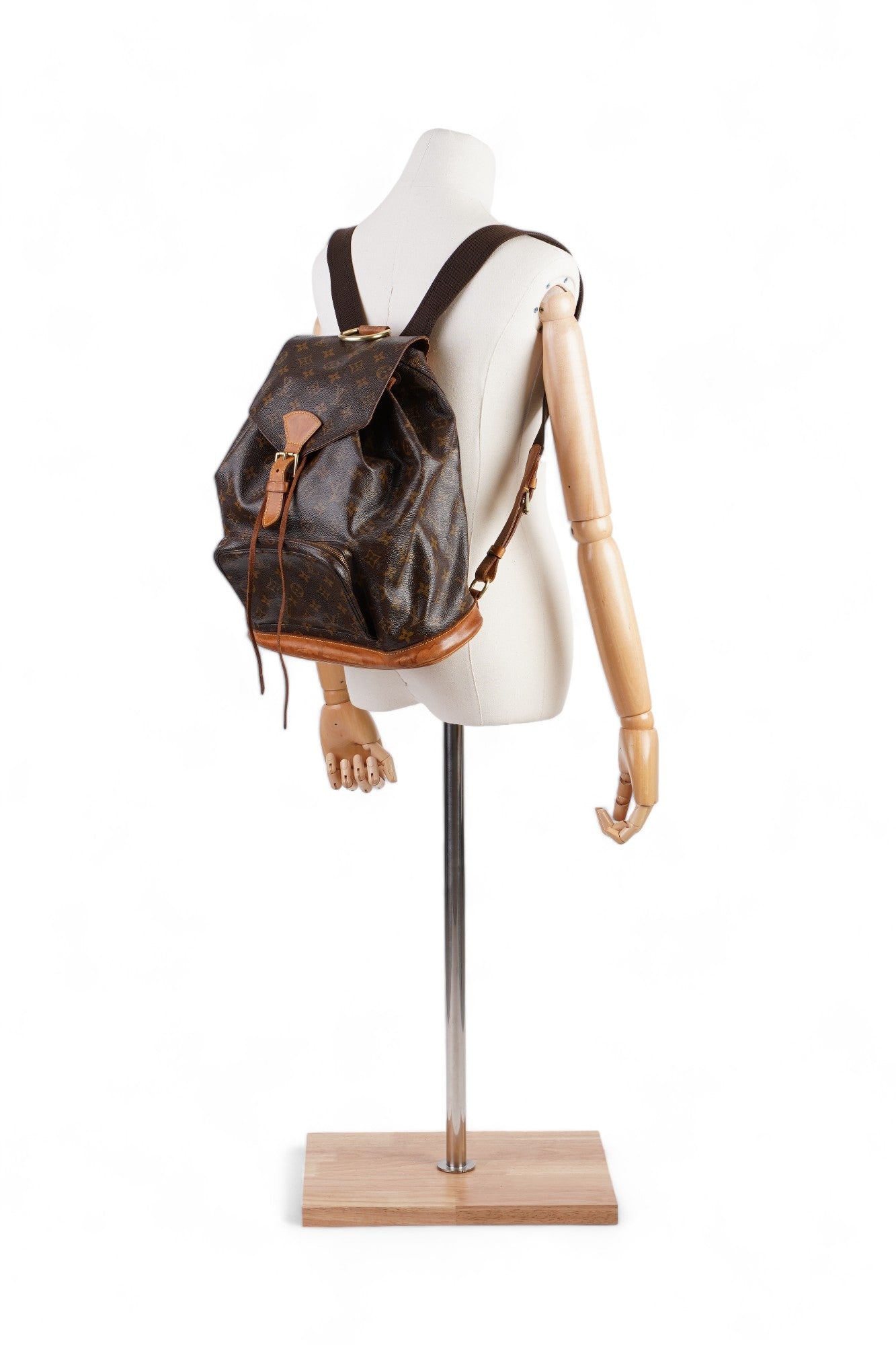 Louis Vuitton Montsouris Monogram Coated Canvas GM