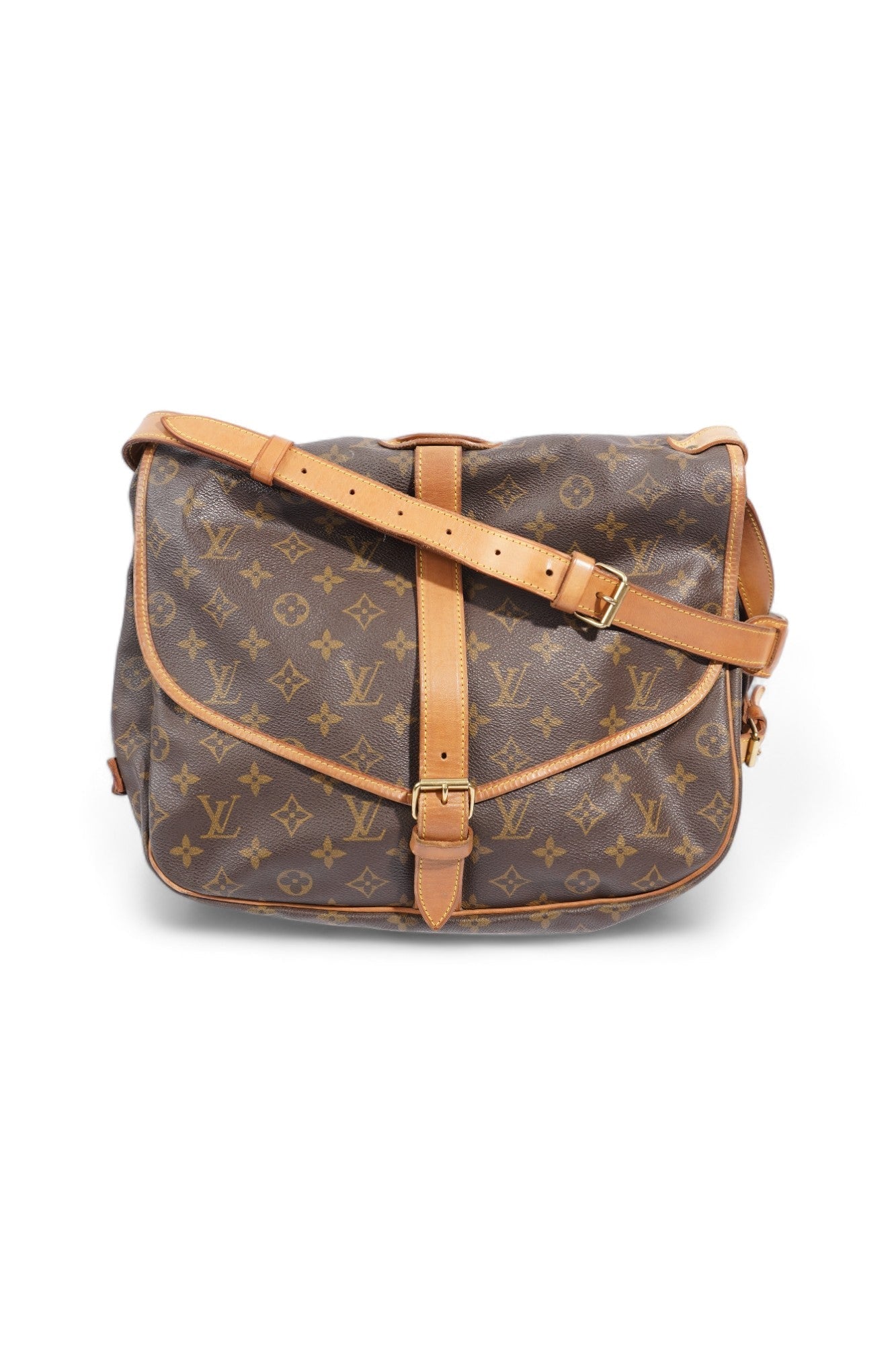 Louis Vuitton Saumur Monogram Coated Canvas