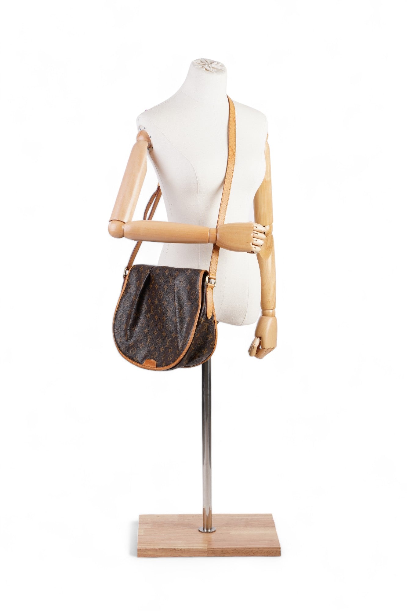 Louis Vuitton Menilmontant  Monogram Coated Canvas MM