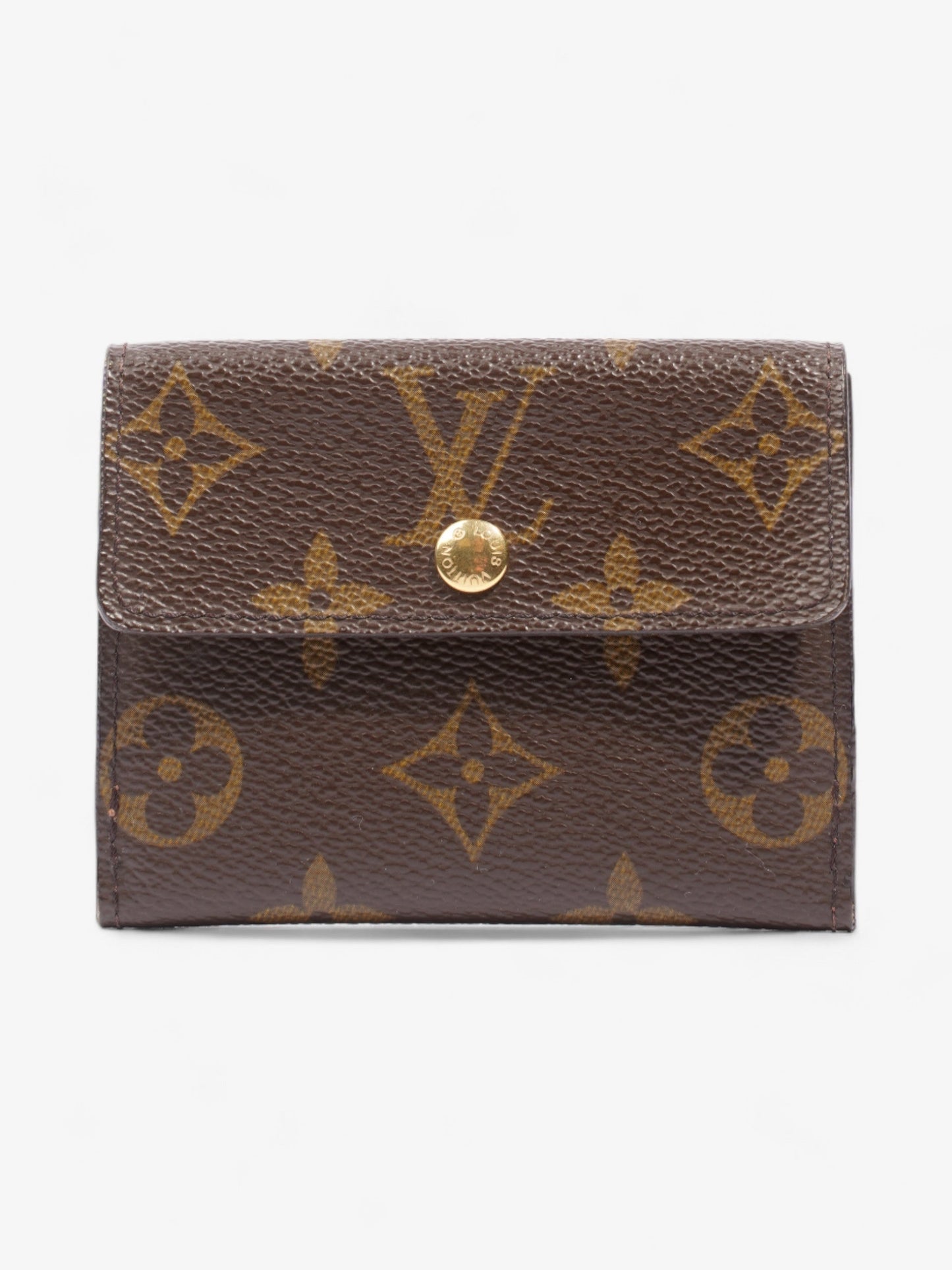 Louis Vuitton Porte Monnaie Cartes Monogram Coated Canvas