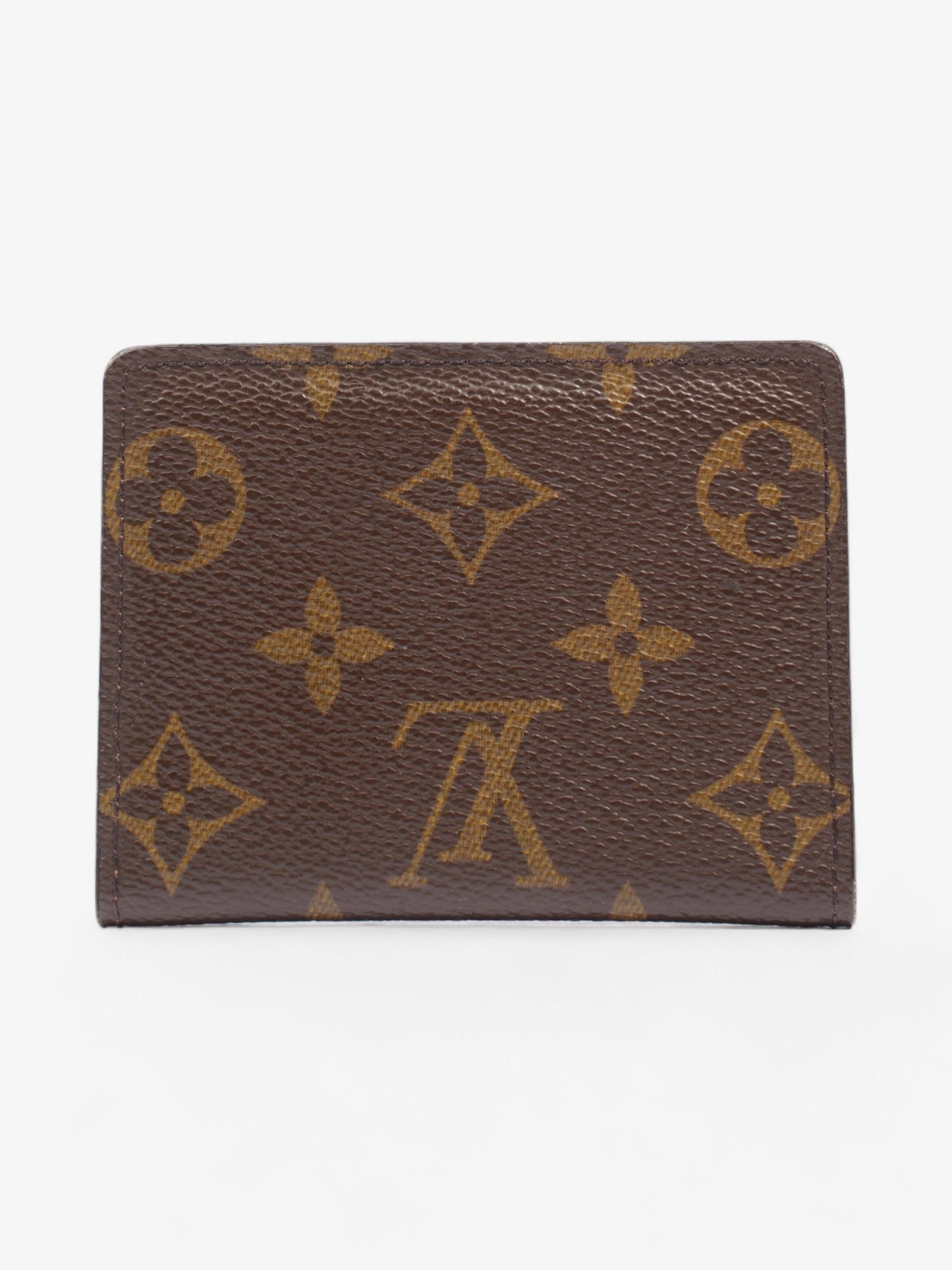 Louis Vuitton Porte Monnaie Cartes Monogram Coated Canvas