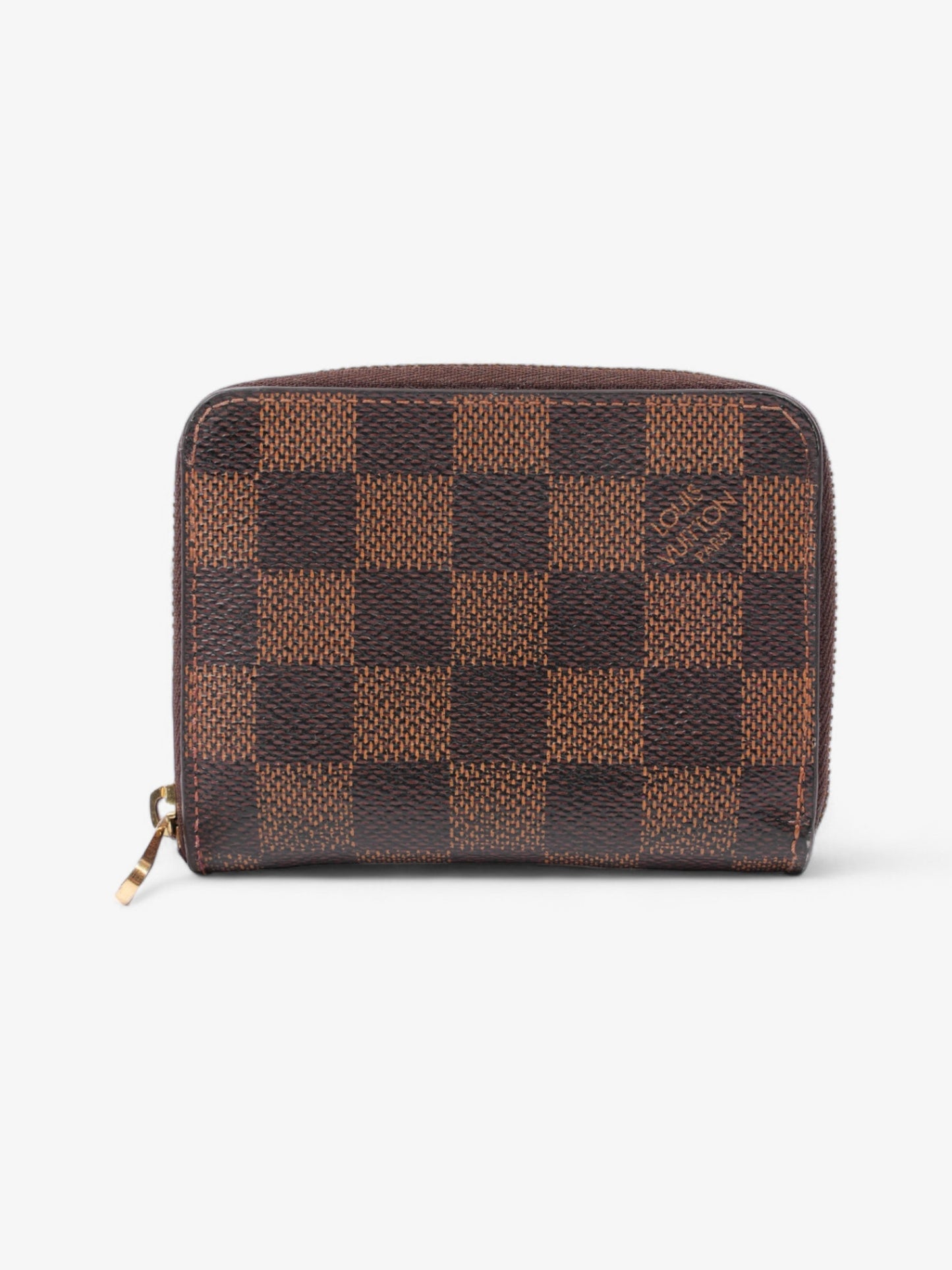 Louis Vuitton Zippy Wallet Damier Ebene Coated Canvas
