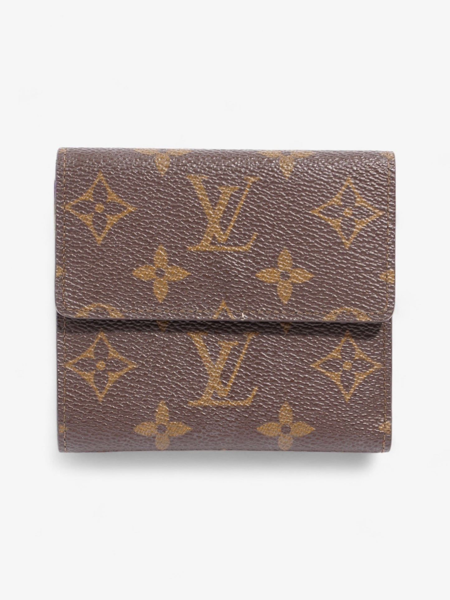 Louis Vuitton Compact Wallet Monogram Coated Canvas