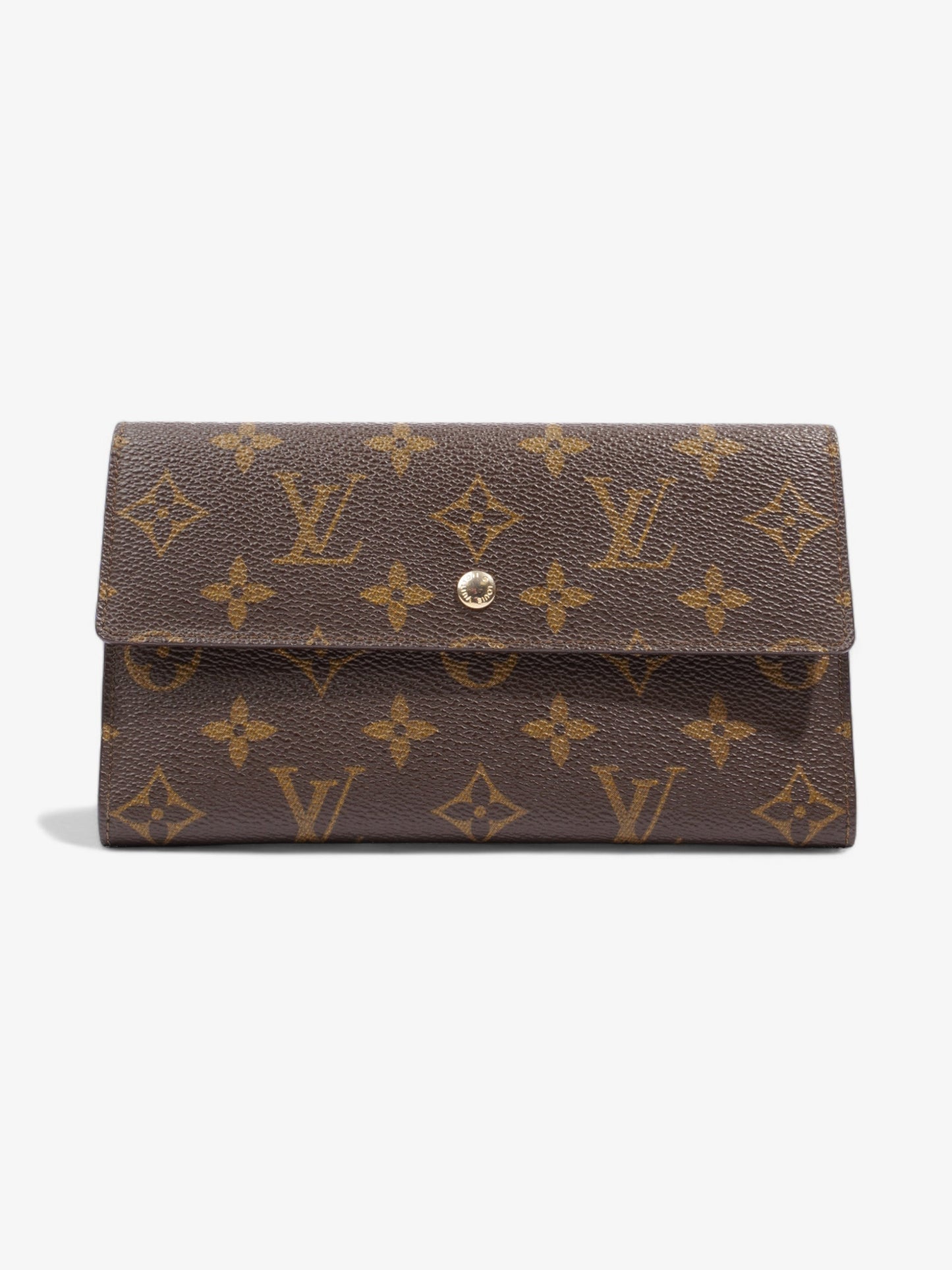 Louis Vuitton Porte Tresor International Wallet Monogram Coated Canvas
