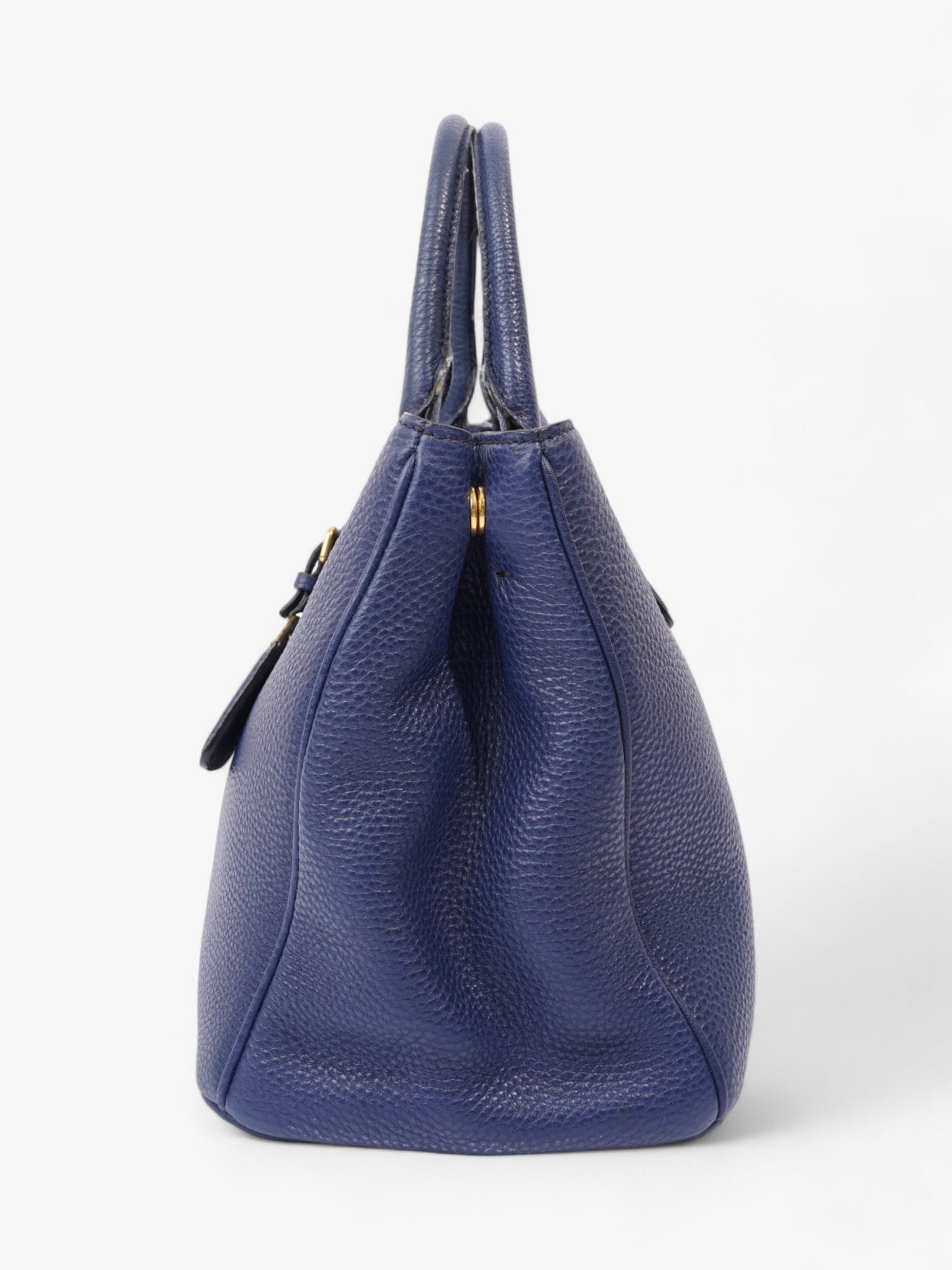 Prada Vitello Daino  Blue  Saffiano Leather