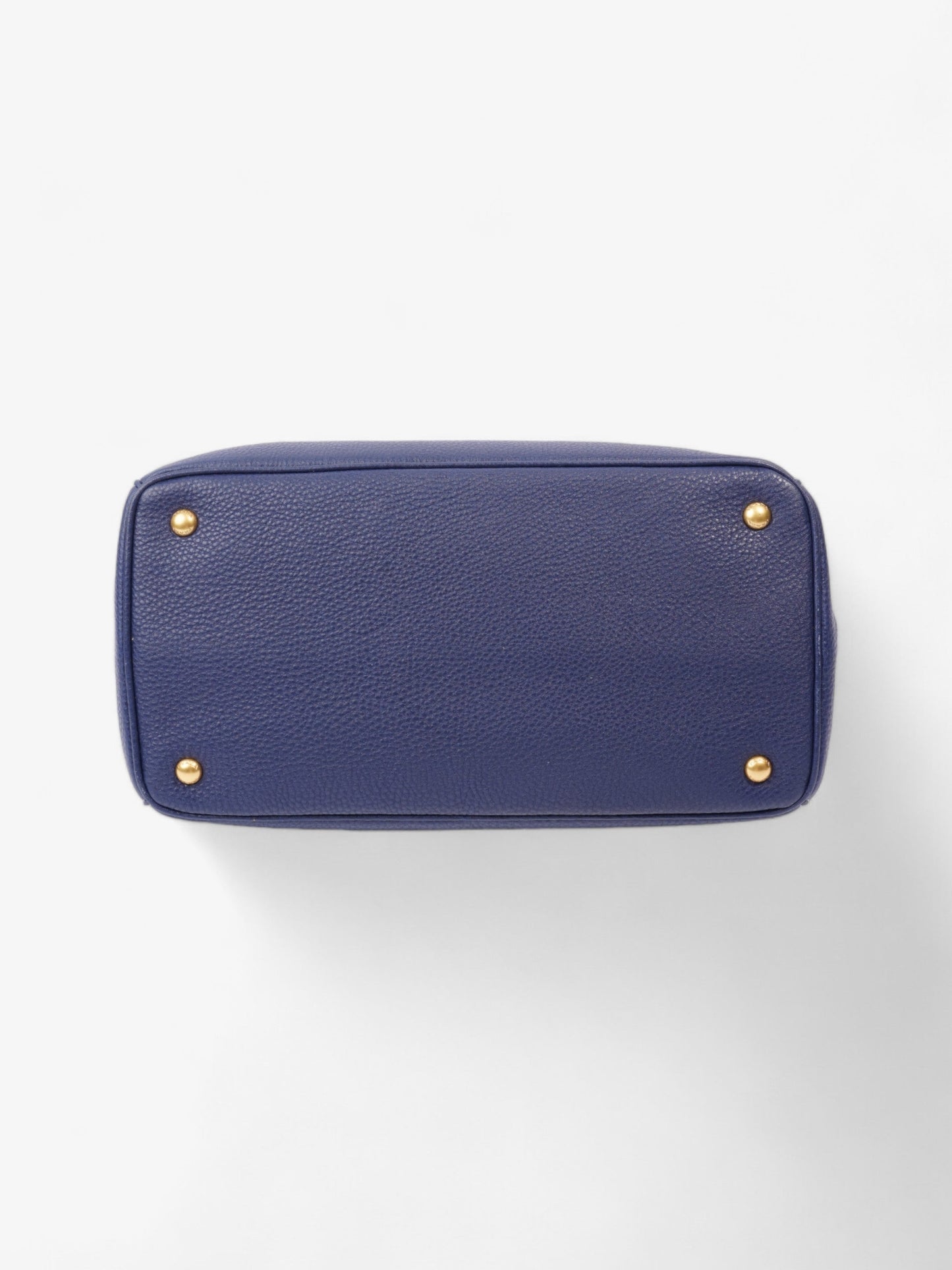 Prada Vitello Daino  Blue  Saffiano Leather