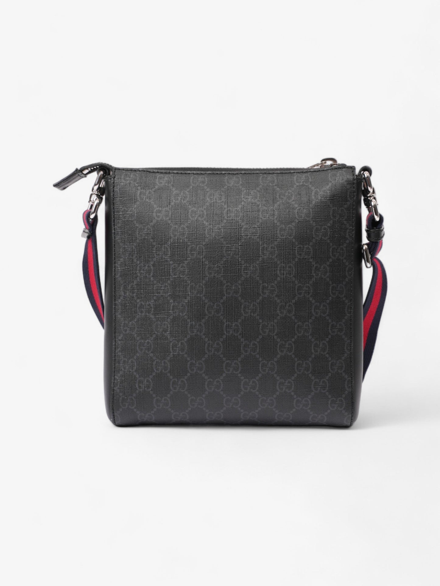 Gucci Messenger Bag Black GG Supreme Coated Canvas