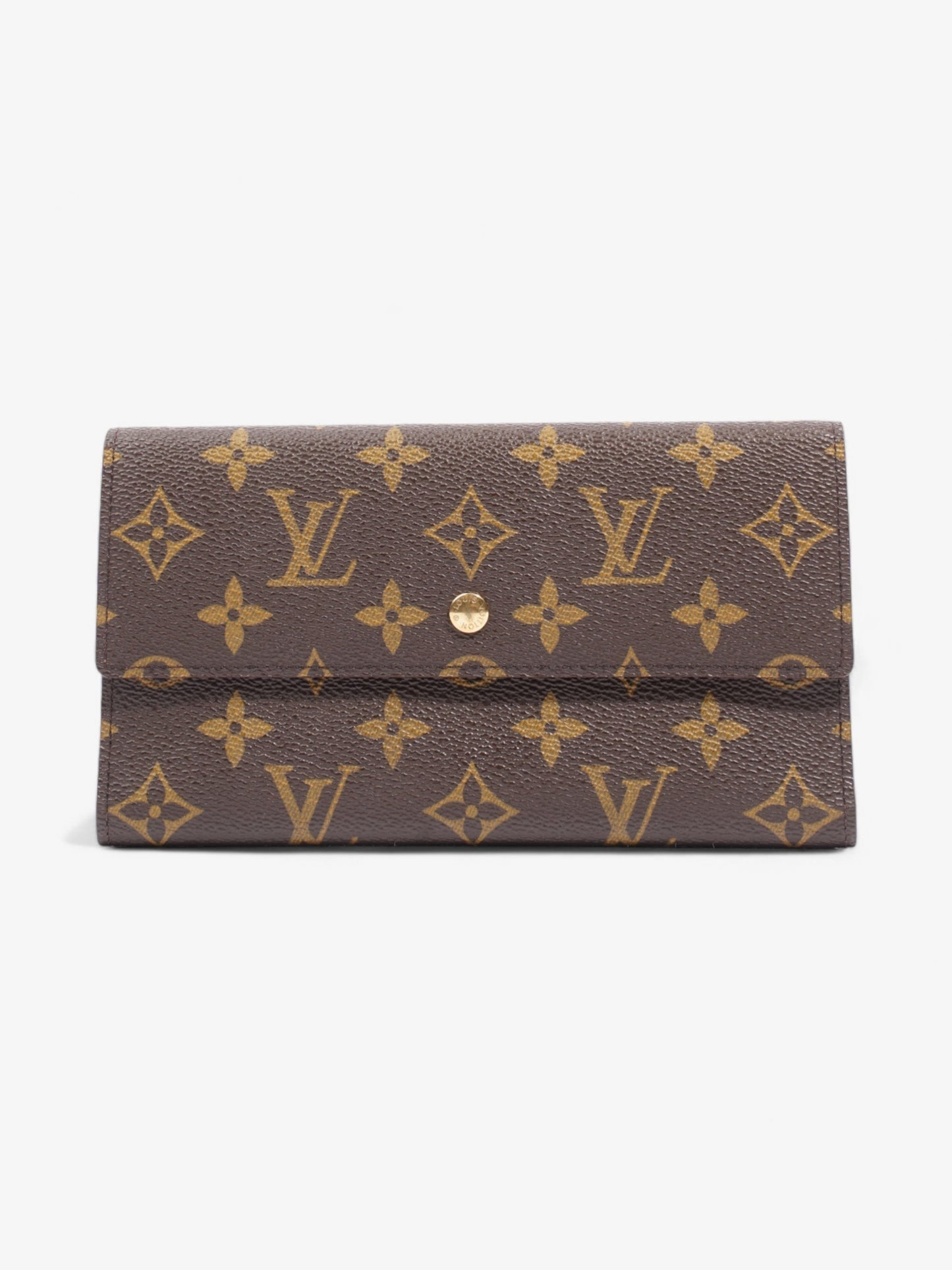 Louis Vuitton Portefeuille International Wallet Monogram Coated Canvas