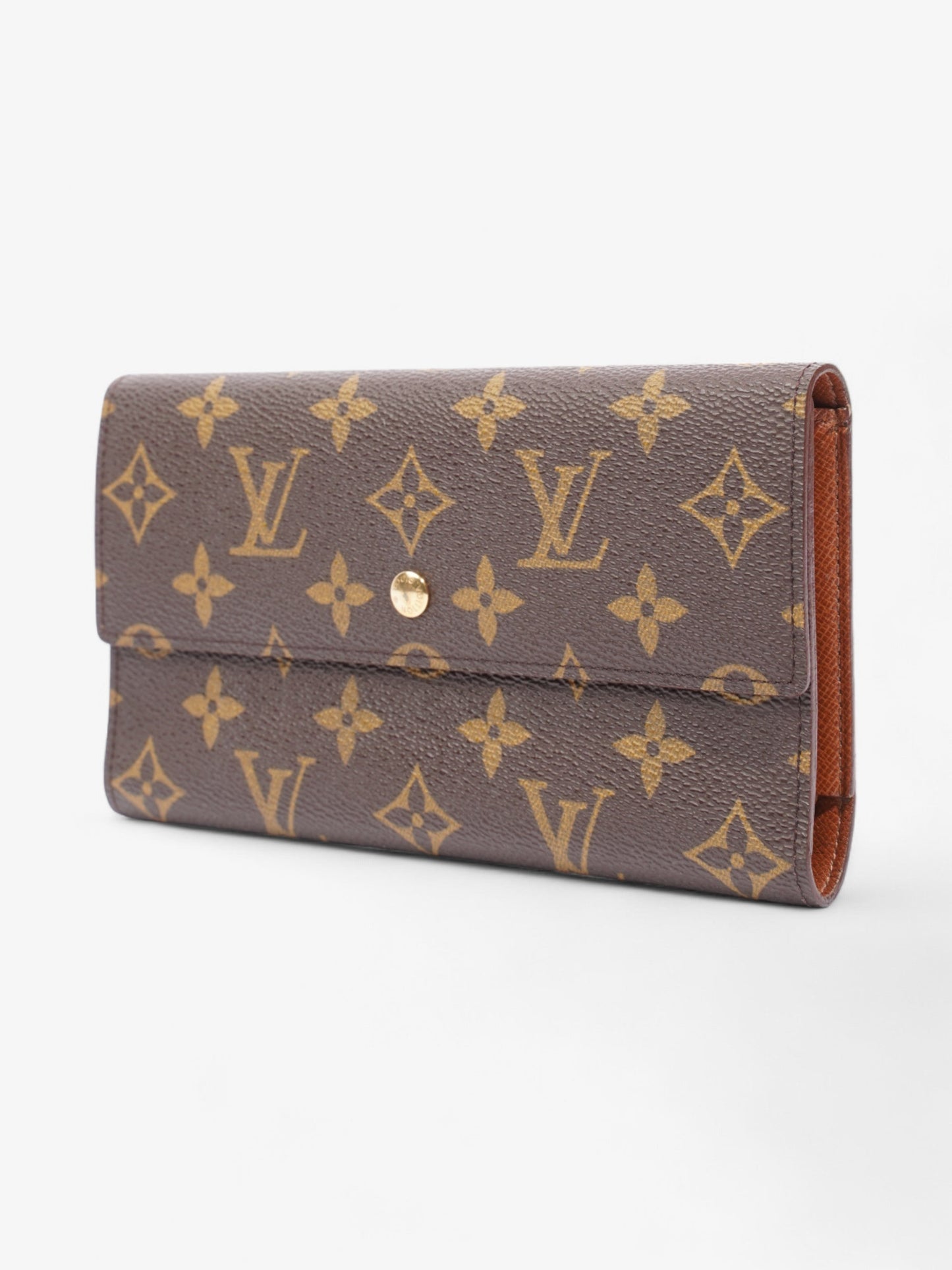 Louis Vuitton Portefeuille International Wallet Monogram Coated Canvas