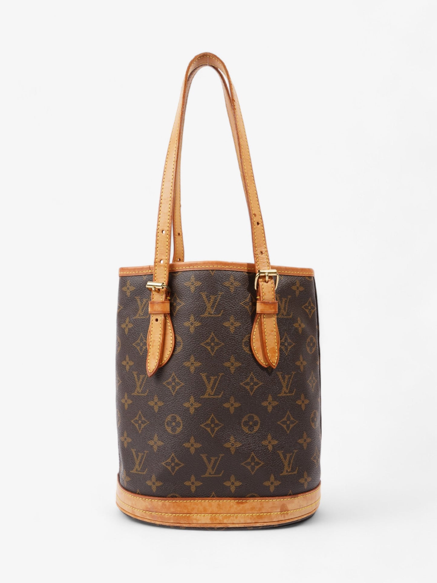 Louis Vuitton Bucket PM  Monogram Coated Canvas PM