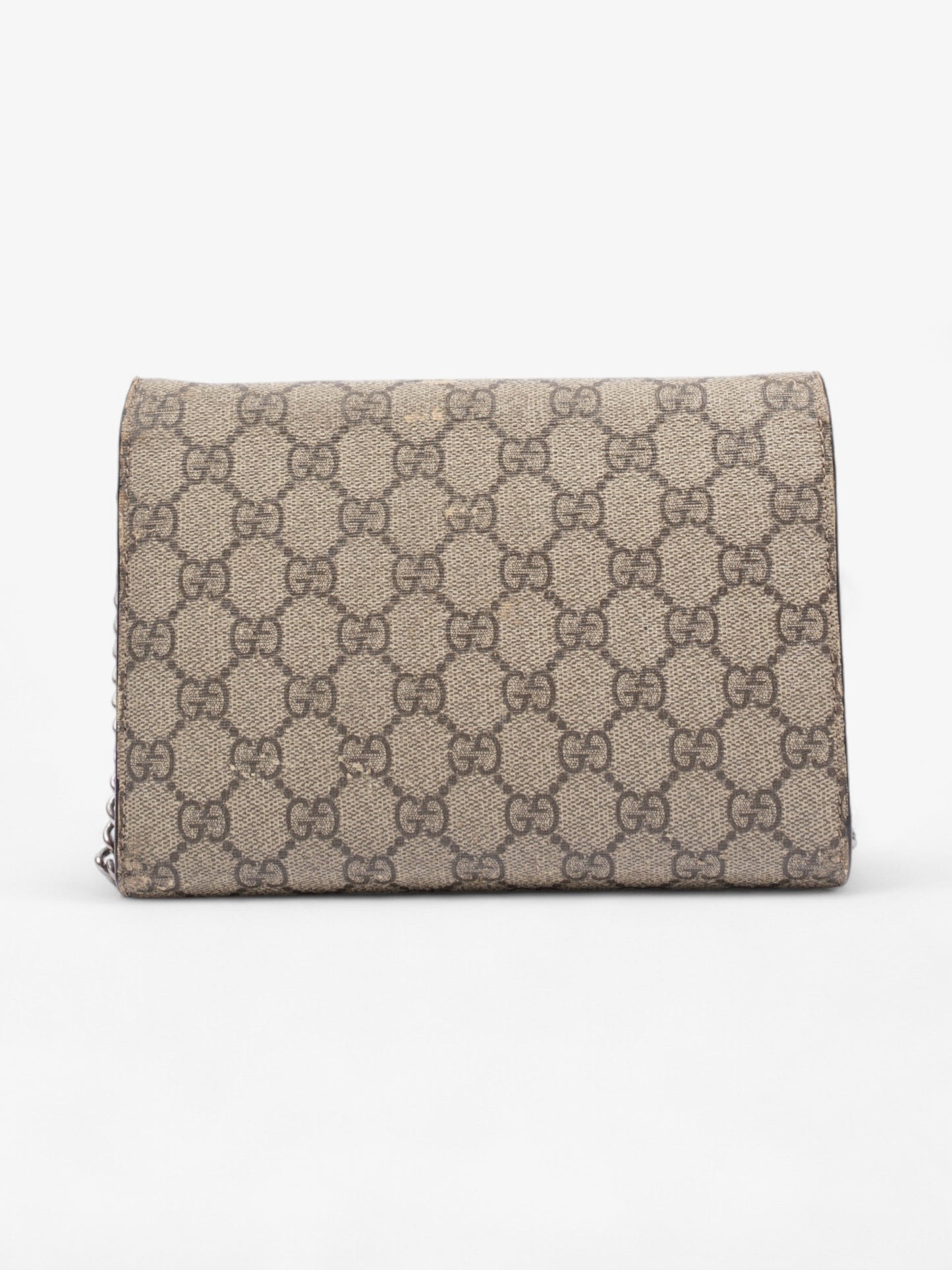 Gucci Dionysus Chain Wallet GG Supreme Coated Canvas