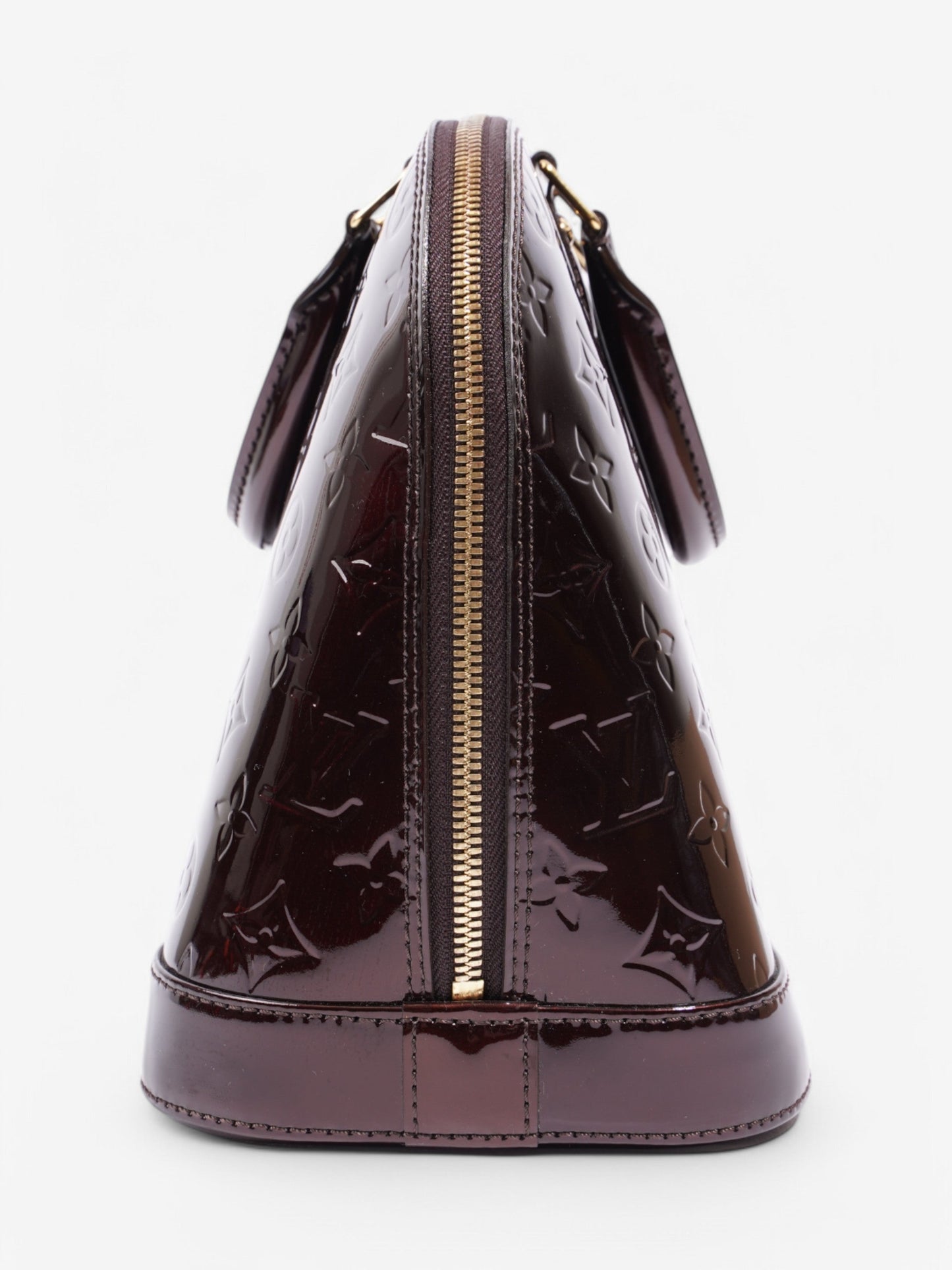 Louis Vuitton Alma Purple Vernis Leather PM