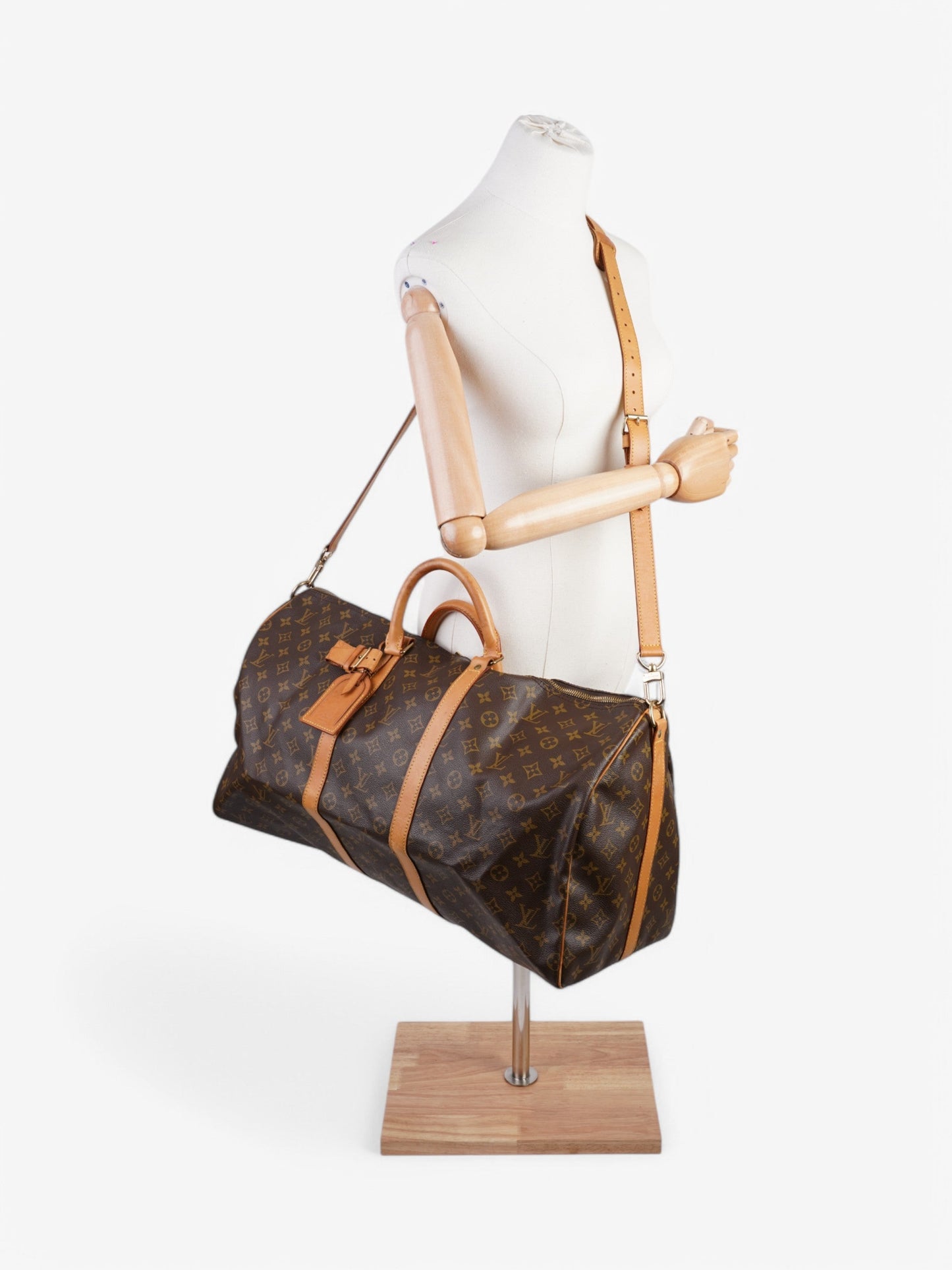 Louis Vuitton Keepall Bandouliere Monogram Coated Canvas 55