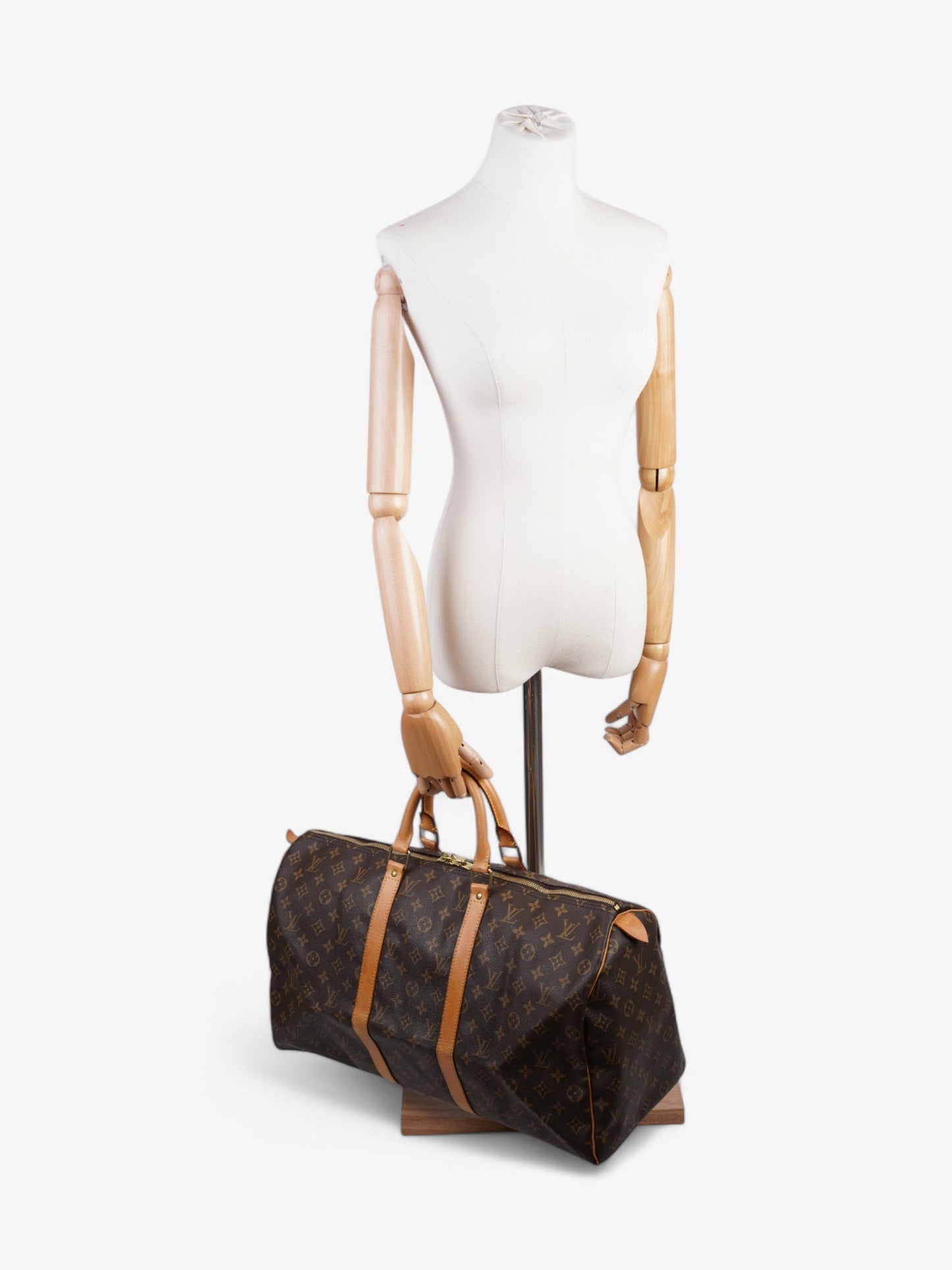 Louis Vuitton Keepall Monogram Coated Canvas 50
