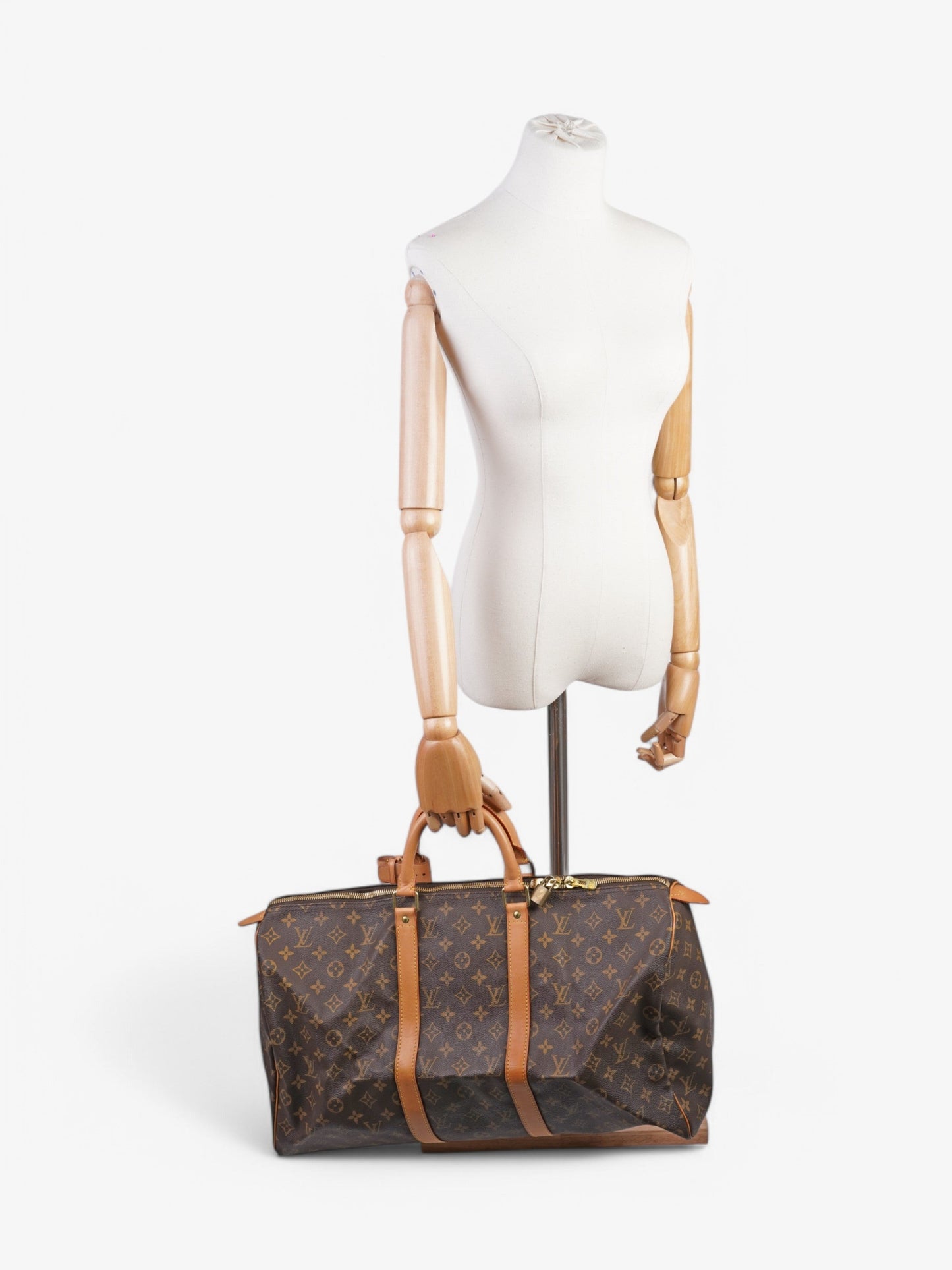 Louis Vuitton Keepall Monogram Coated Canvas 50