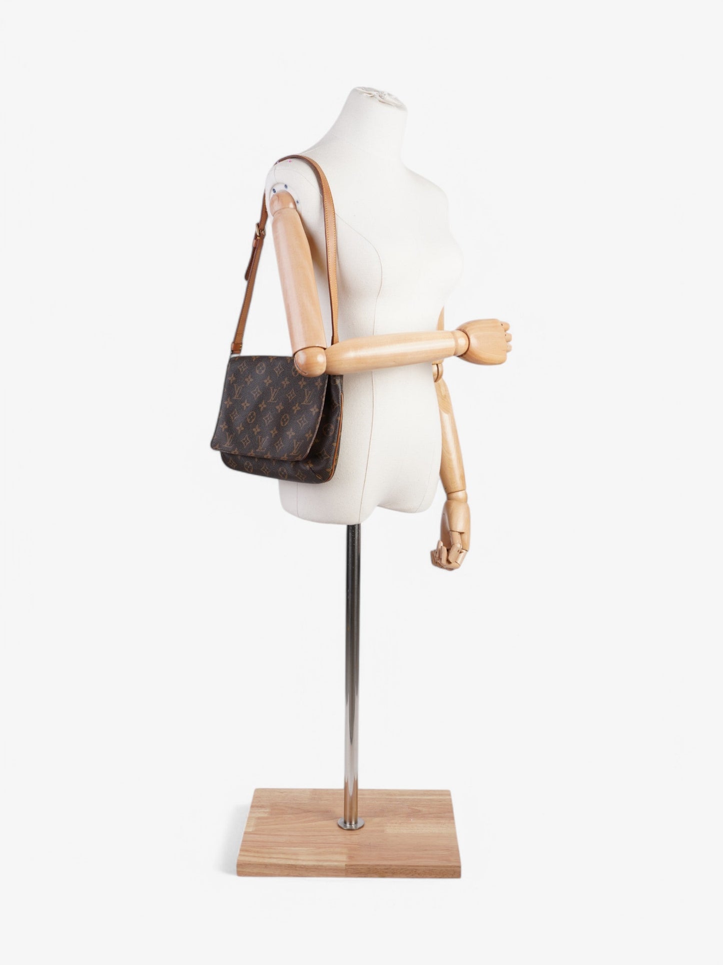 Louis Vuitton Musette Tango Monogram Coated Canvas