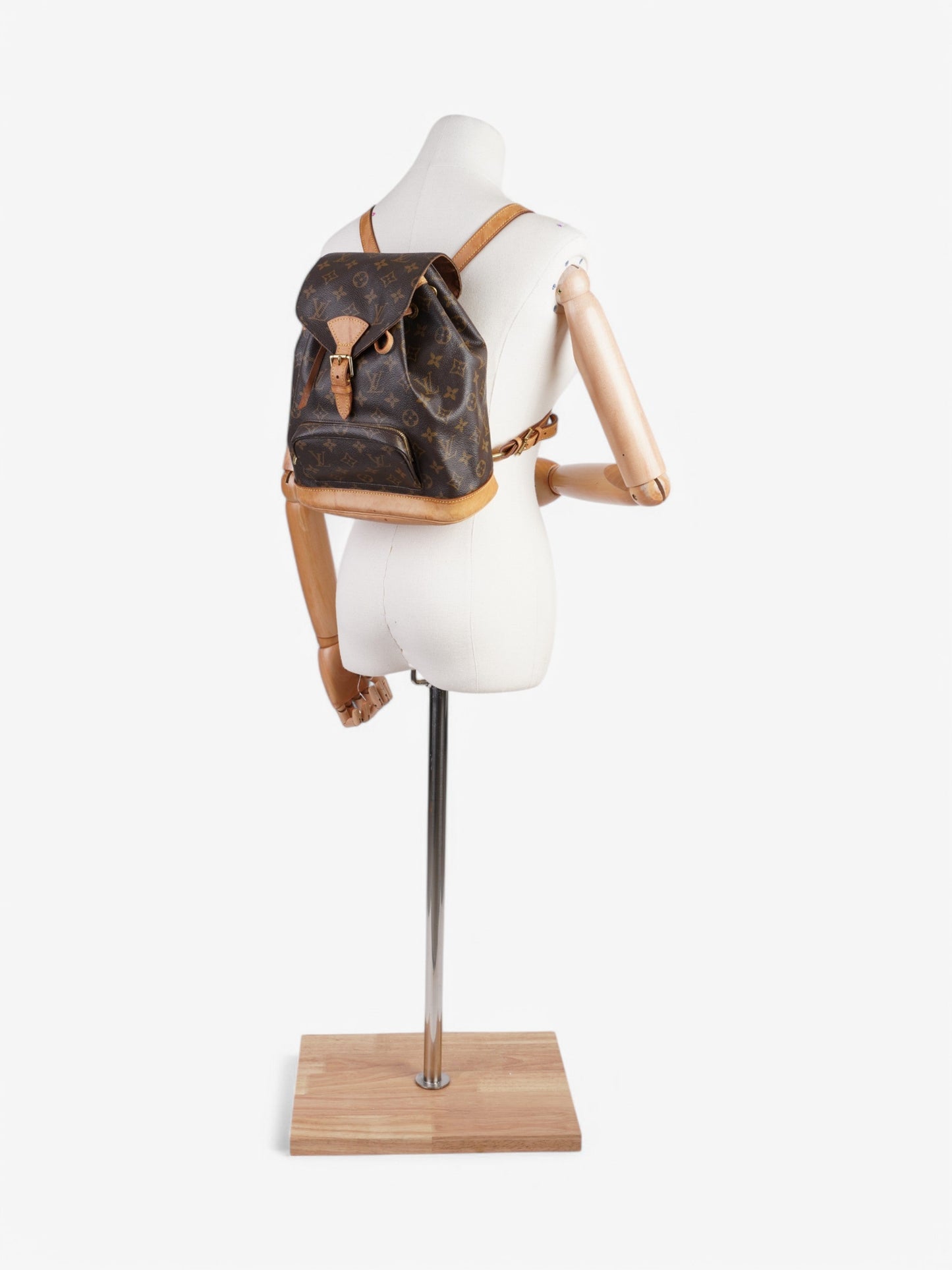 Louis Vuitton Montsouris  Monogram Coated Canvas MM