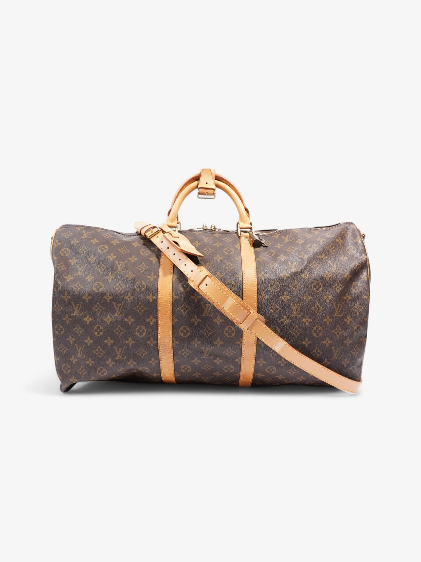 Louis Vuitton Keepall Bandouliere Monogram Coated Canvas 60