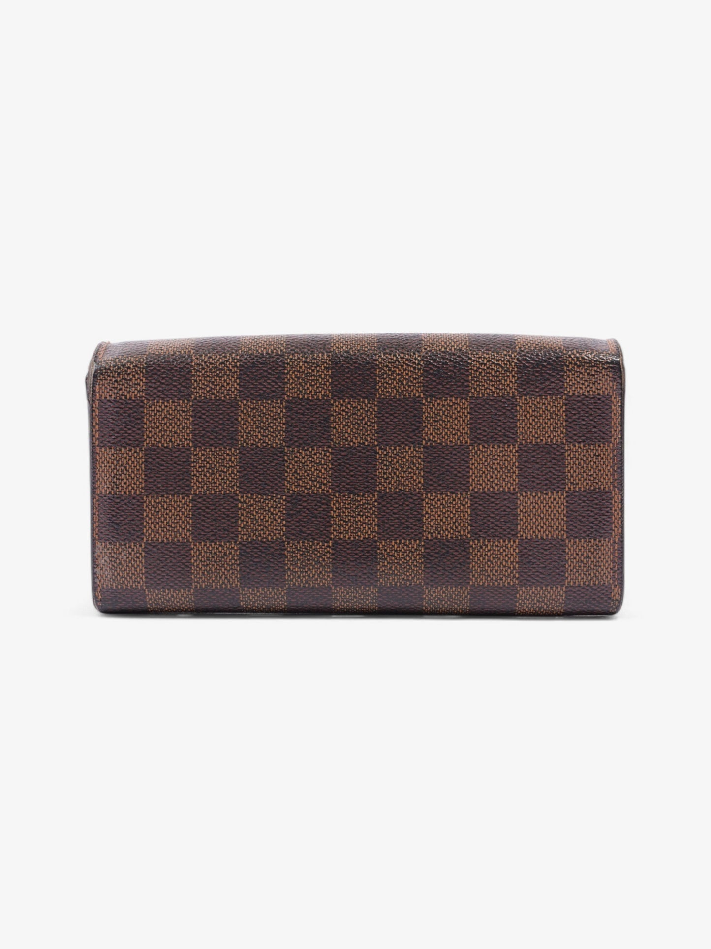 Louis Vuitton Sarah Wallet Damier Ebene Coated Canvas