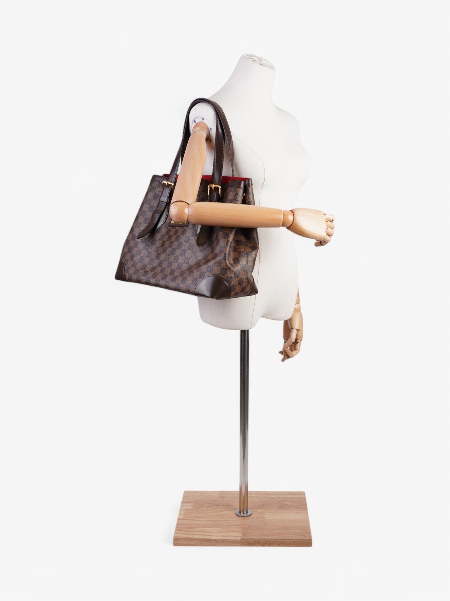 Louis Vuitton Hampstead Damier Ebene Coated Canvas MM