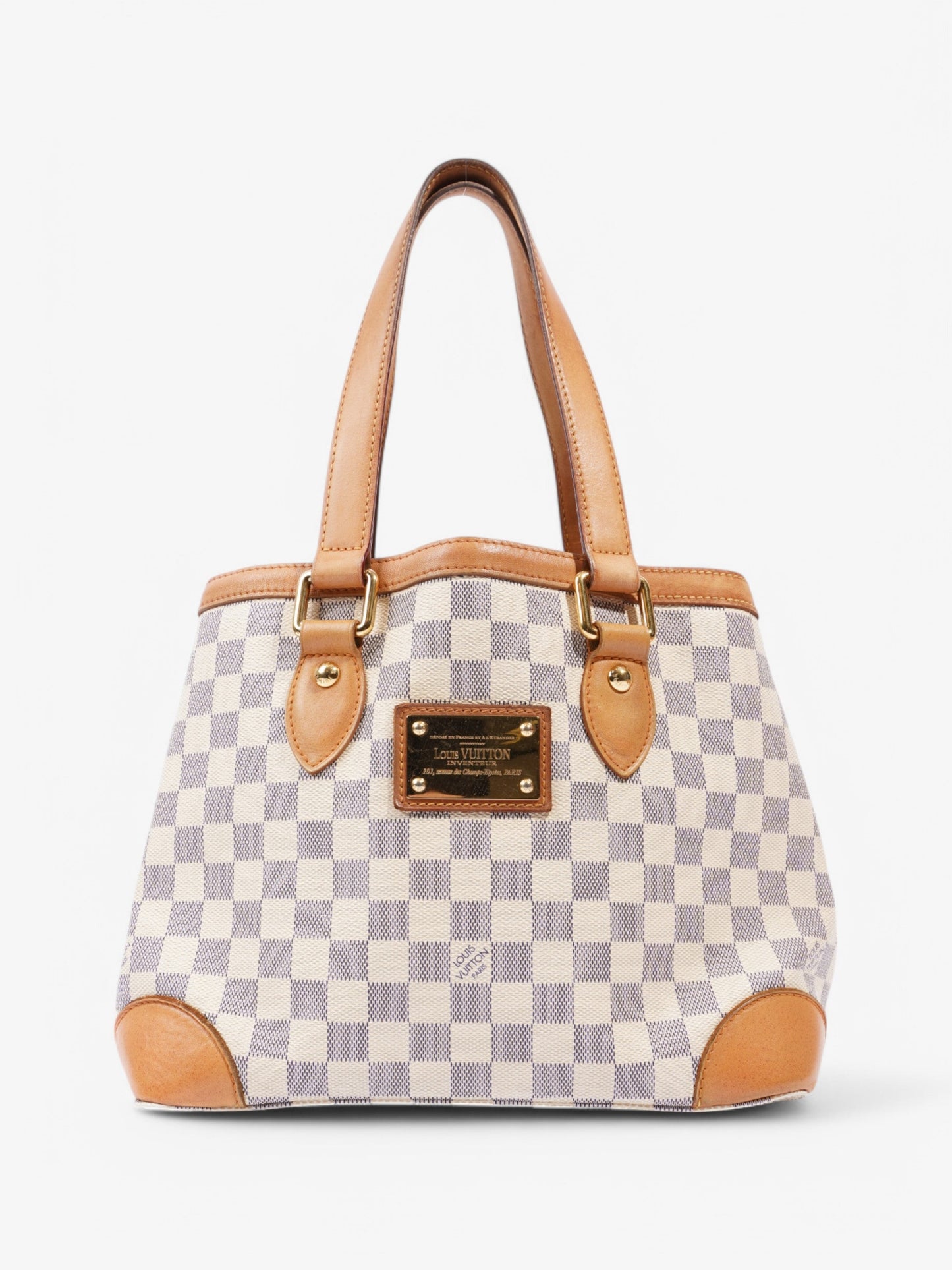 Louis Vuitton Hampstead Damier Azur Coated Canvas PM