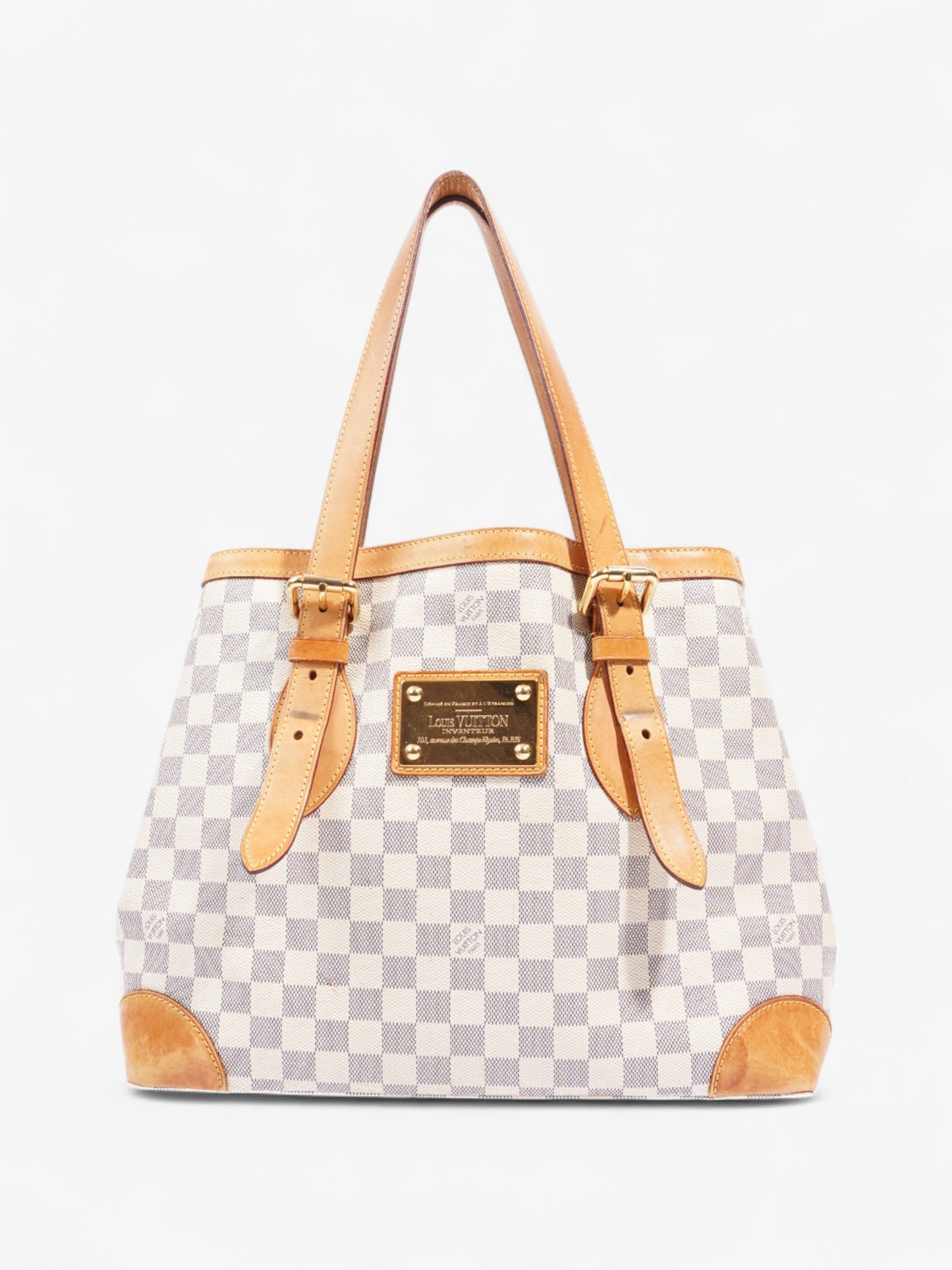 Louis Vuitton Hampstead Damier Azur Coated Canvas MM