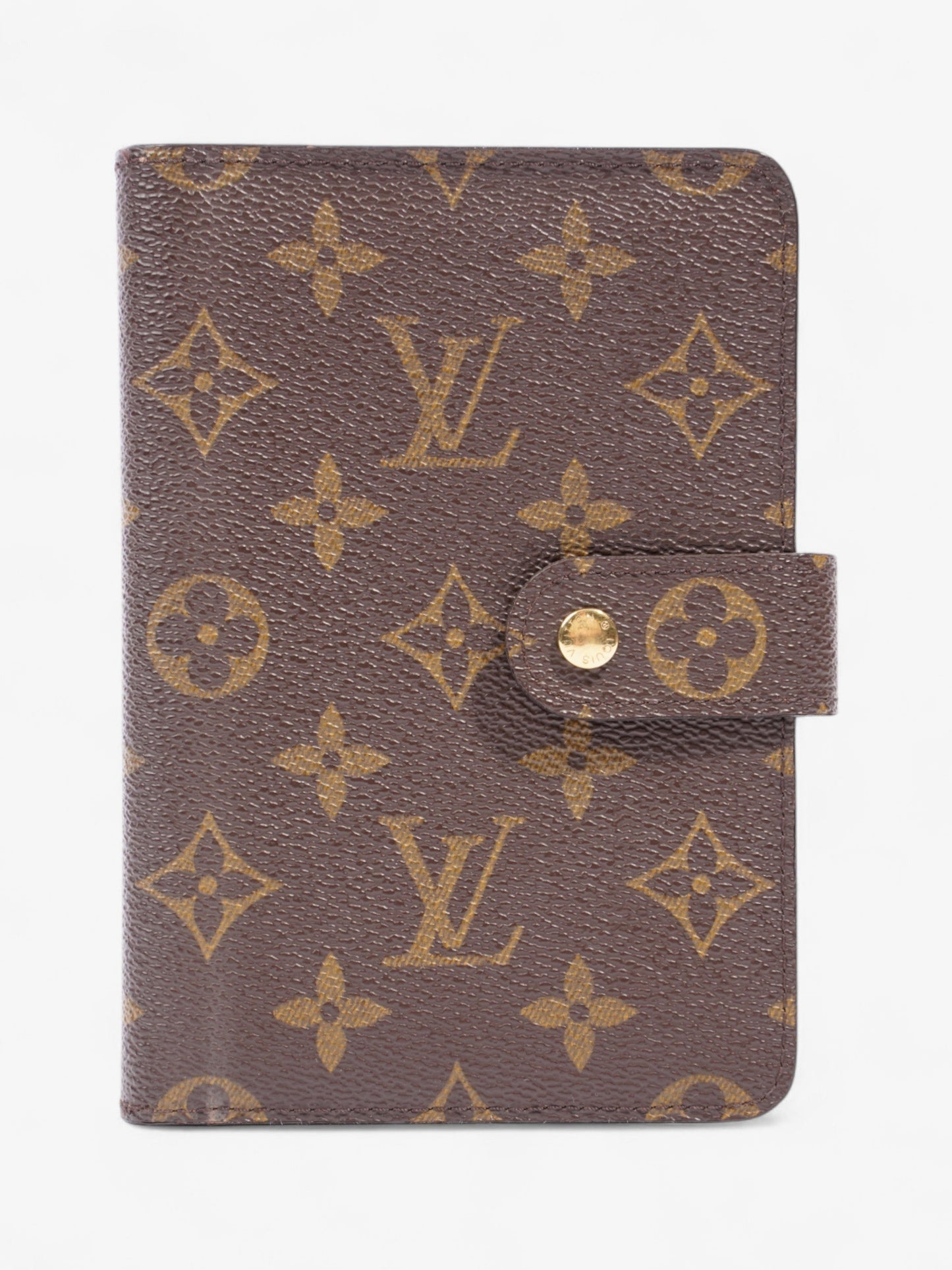 Louis Vuitton Compact Wallet Monogram Coated Canvas