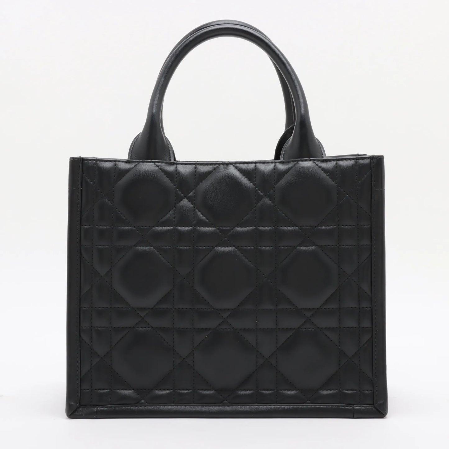 Christian Dior Beige Macrocannage Calfskin Small Book Tote [Clearance Sale]