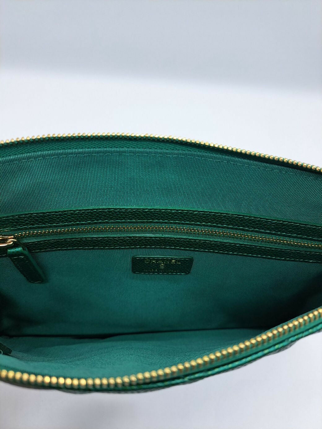 Chanel Quilted Caviar Case