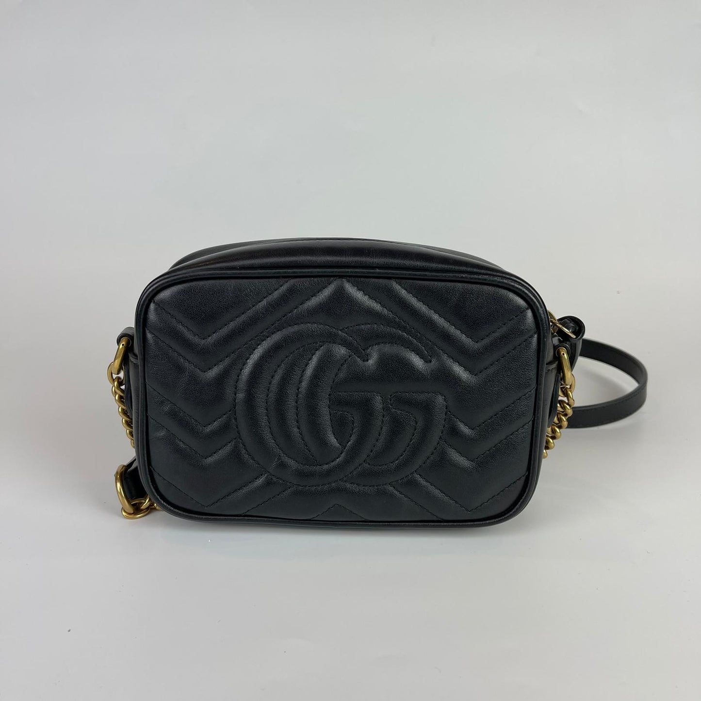 Gucci Chain Leather Crossbody