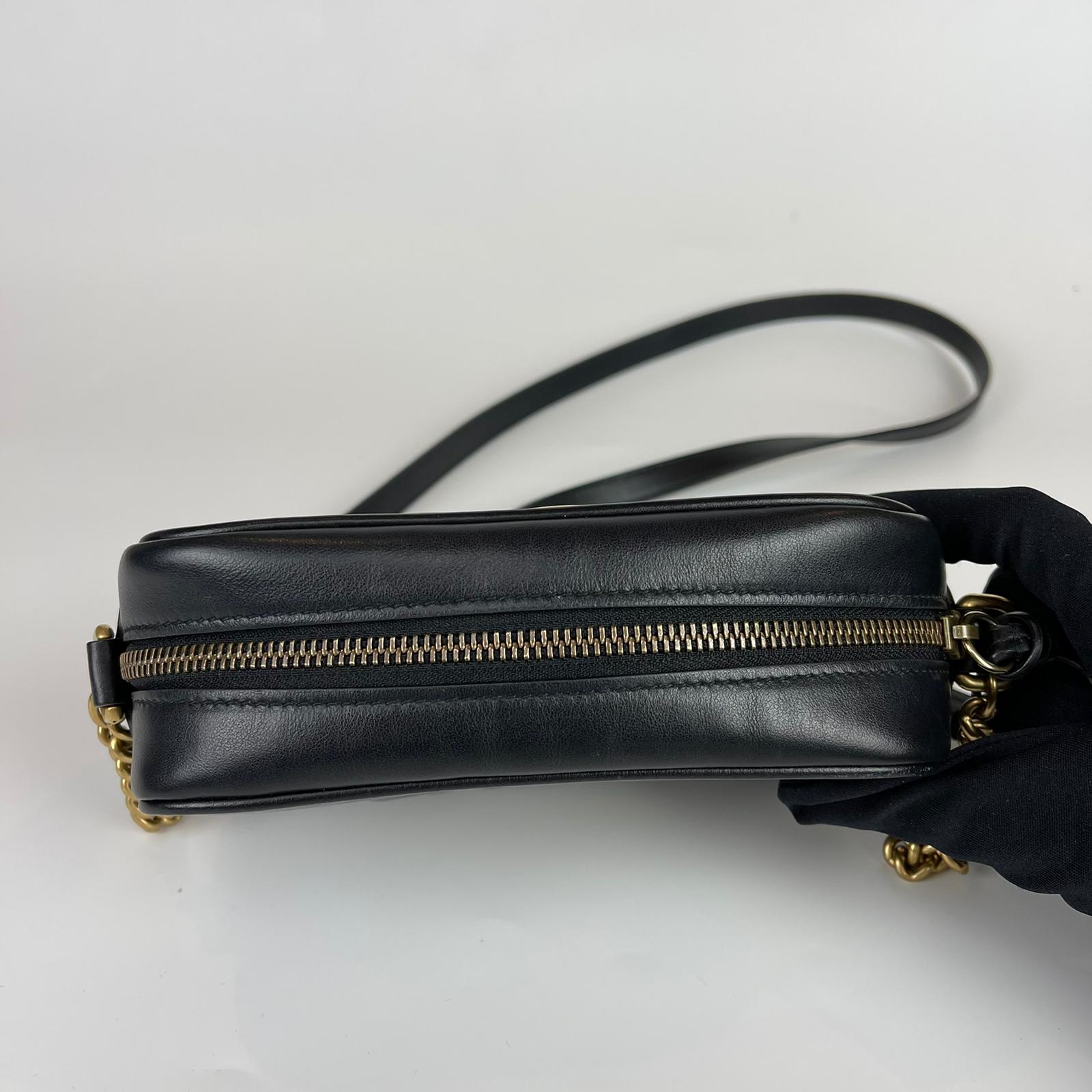 Gucci Chain Leather Crossbody