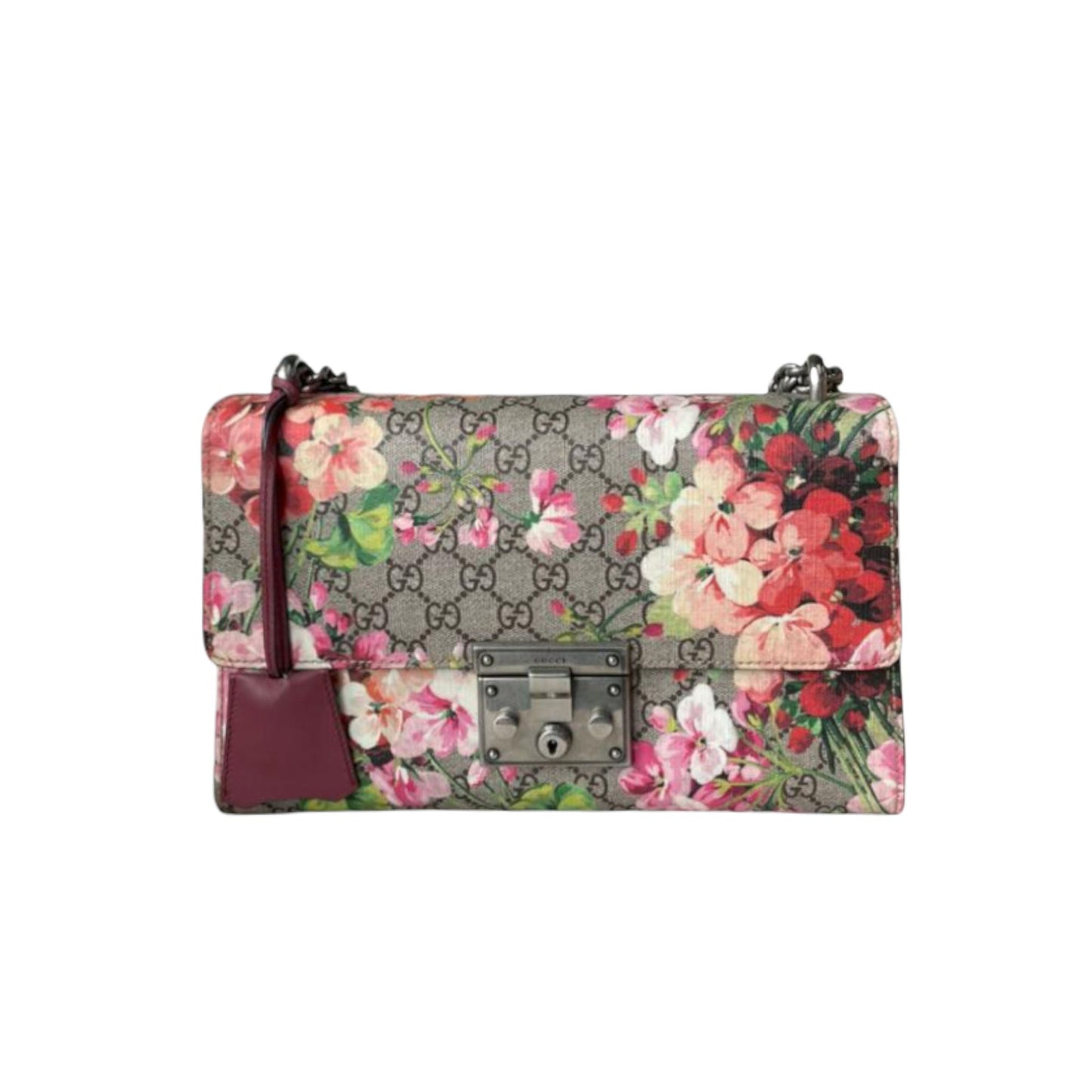 Gucci Lou Canvas Shoulder Bag