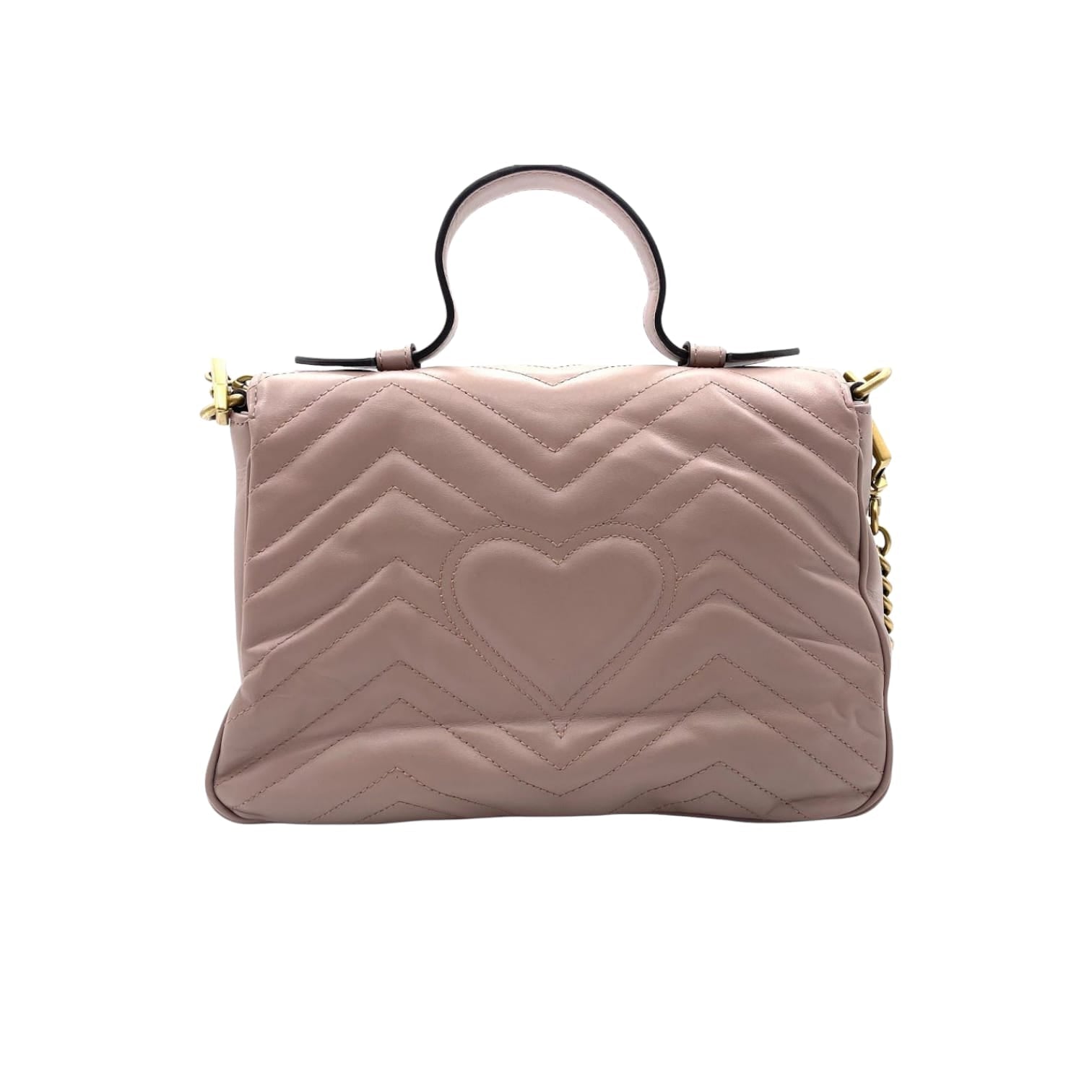 Gucci Leather Top Handle Shoulder Bag