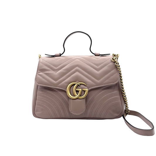 Gucci Leather Top Handle Shoulder Bag