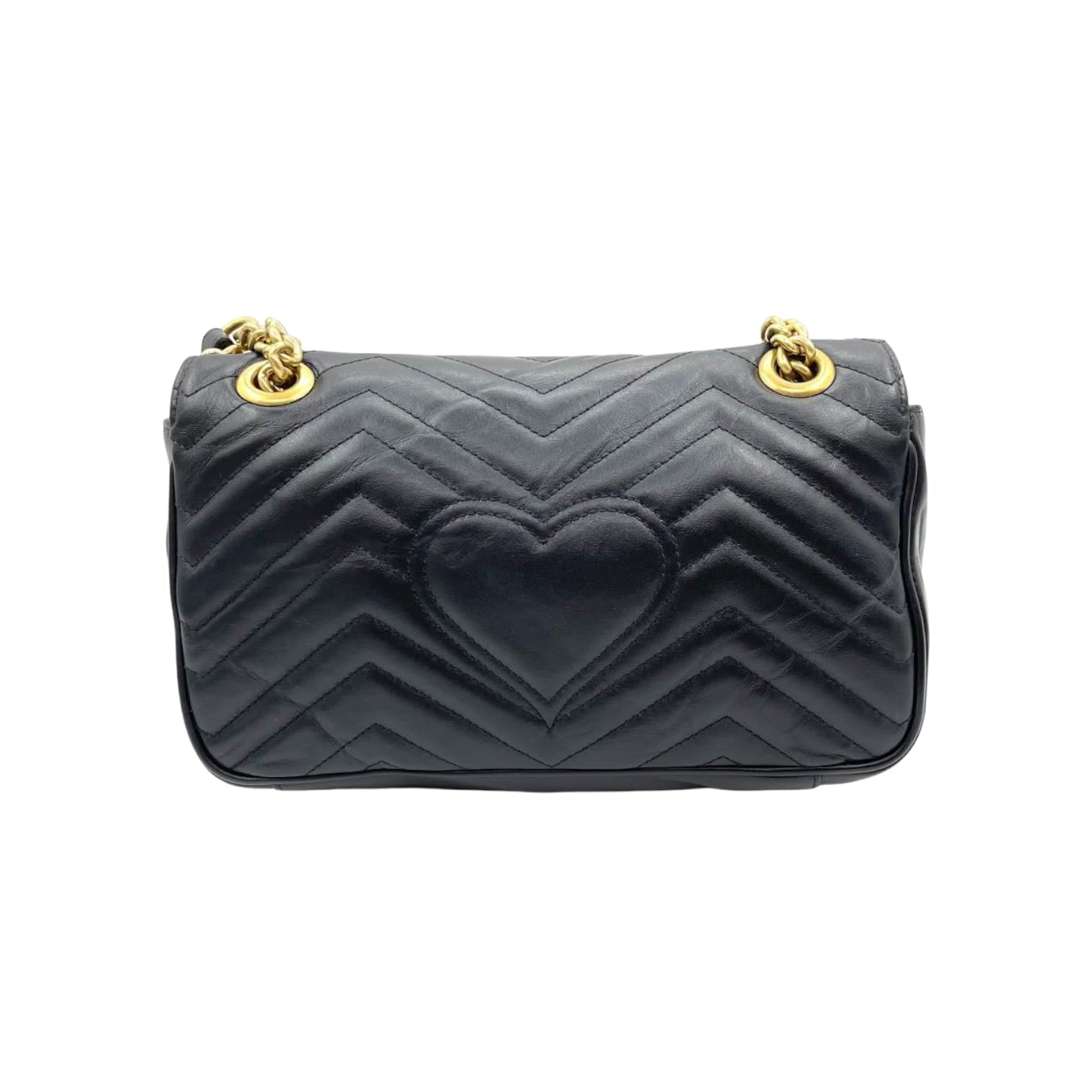Gucci Chain Leather Shoulder Bag