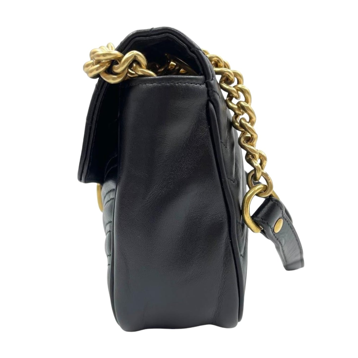 Gucci Chain Leather Shoulder Bag