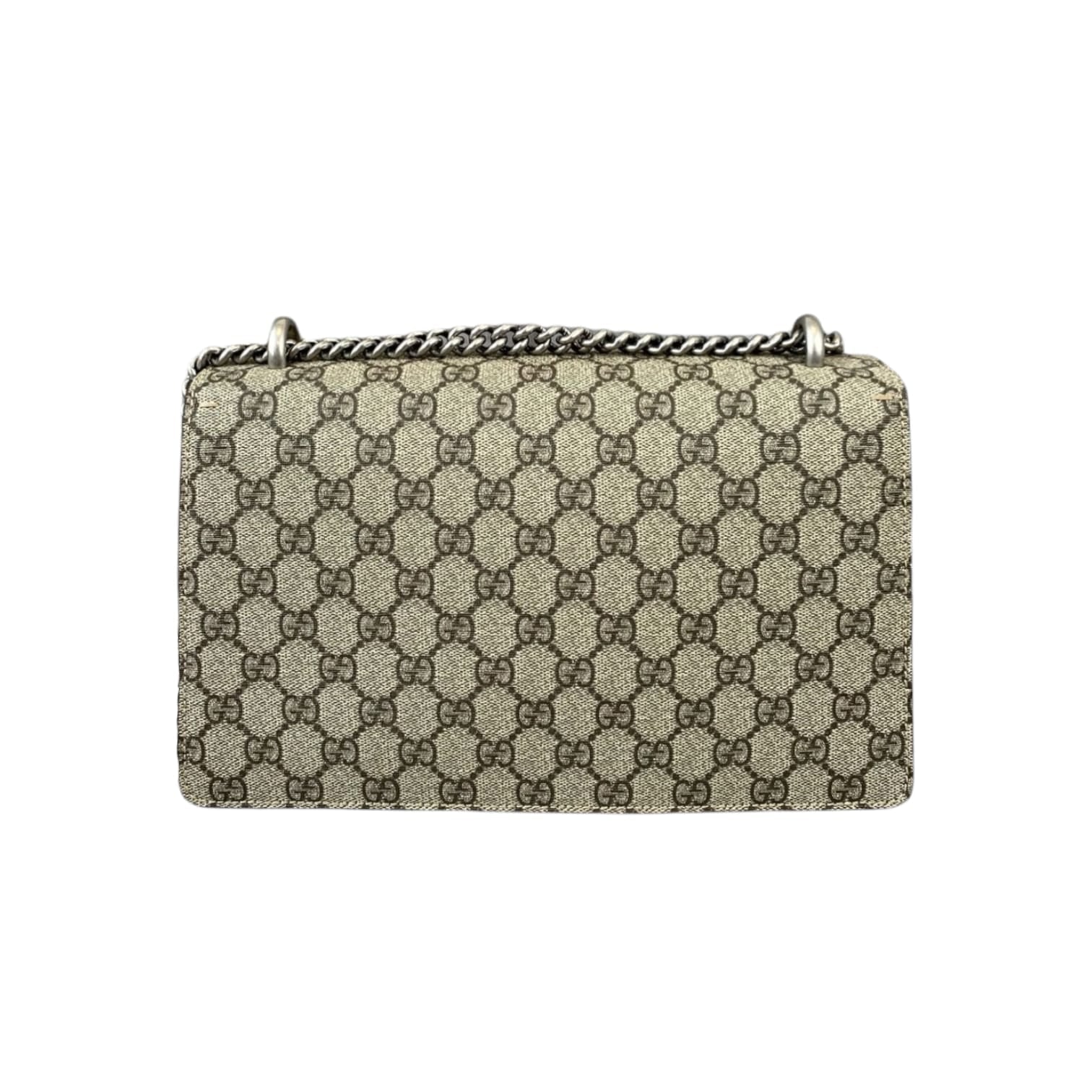 Gucci Monogram Chain Leather Shoulder Bag