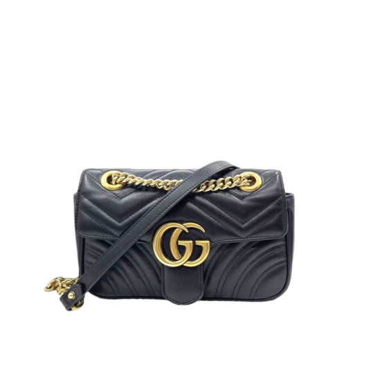Gucci Chain Leather Shoulder Bag