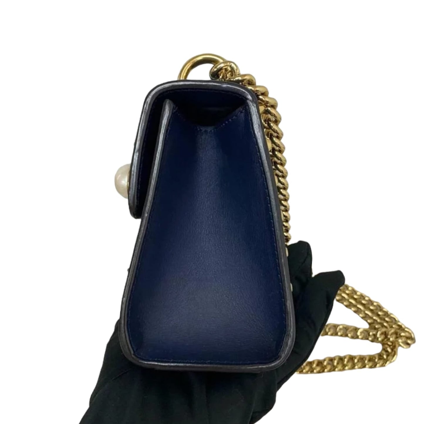 Gucci Chain Leather Crossbody