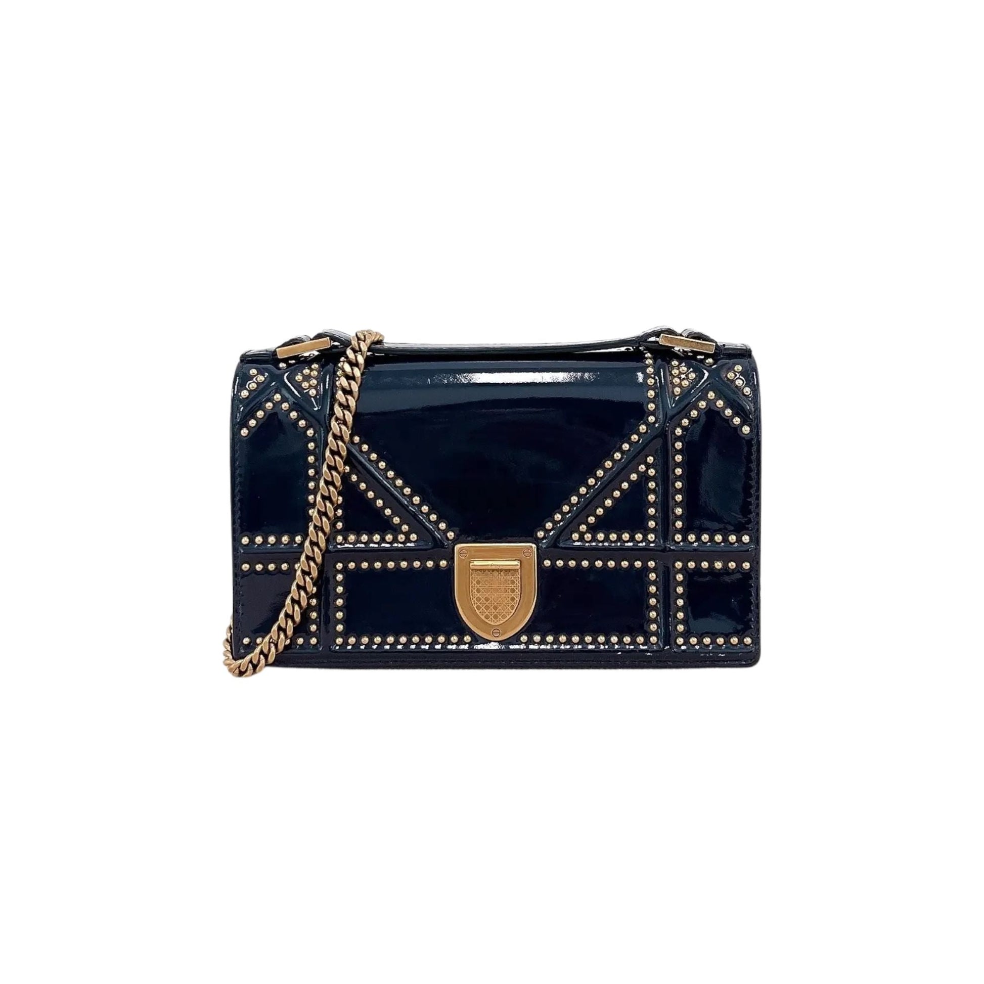 Saint Laurent Chain Leather Crossbody