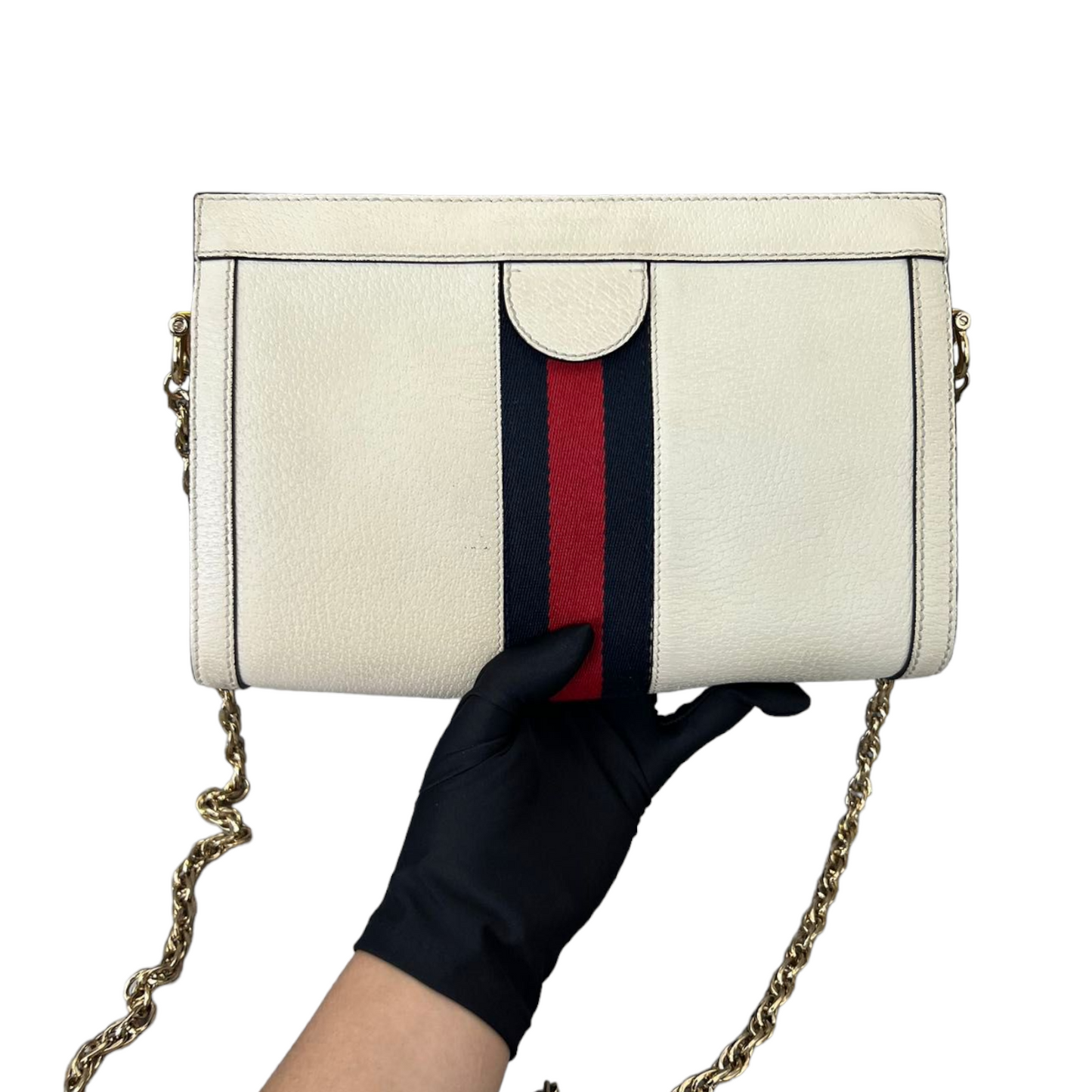 Gucci Chain Leather Shoulder Bag