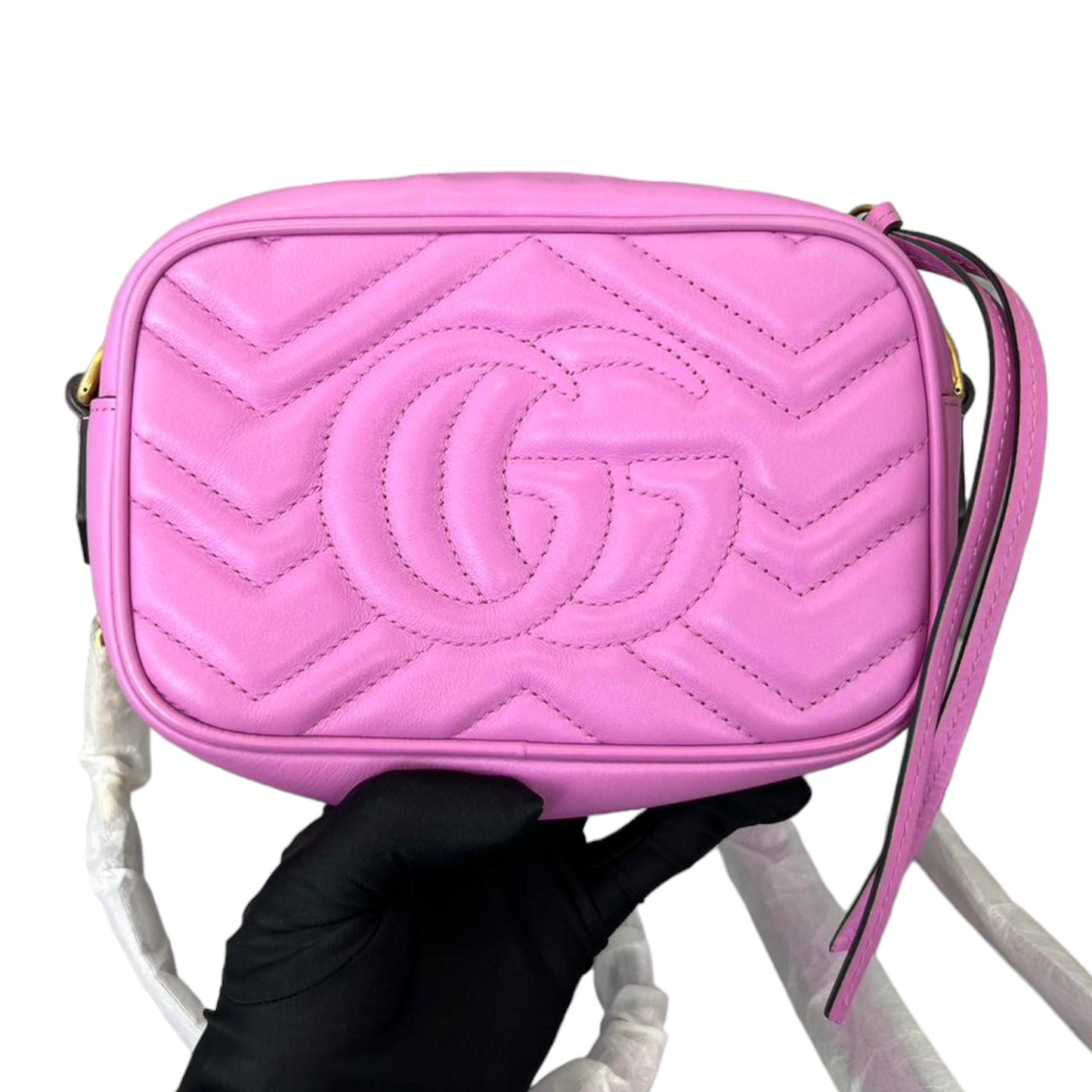 Gucci Chain Leather Crossbody