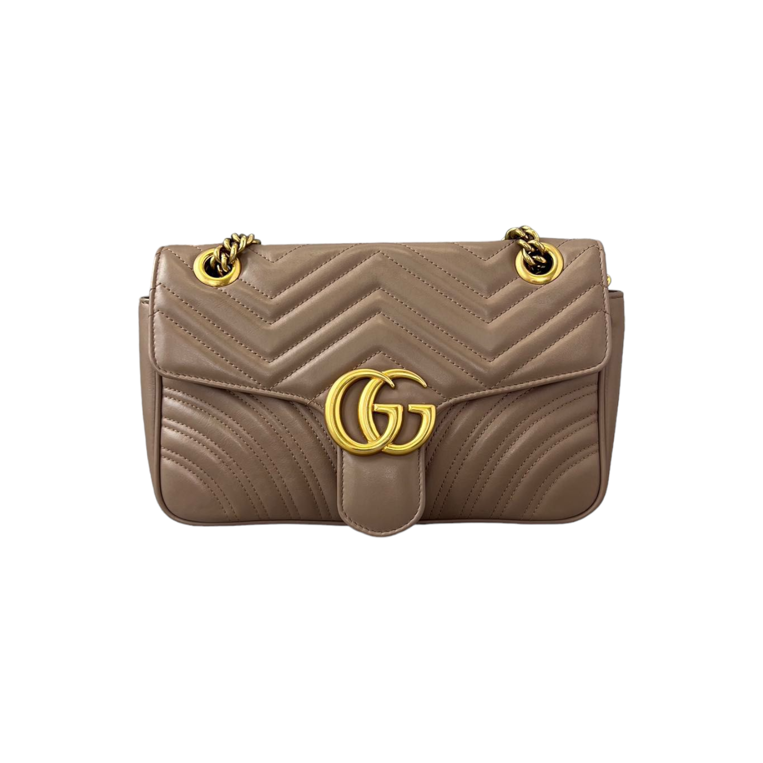 Gucci Chain Leather Shoulder Bag