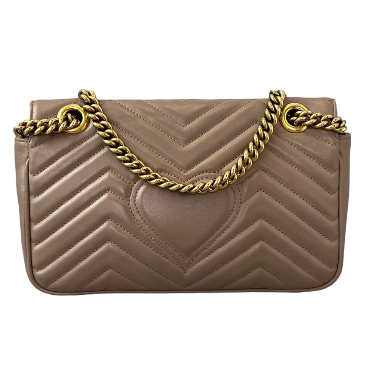 Gucci Chain Leather Shoulder Bag