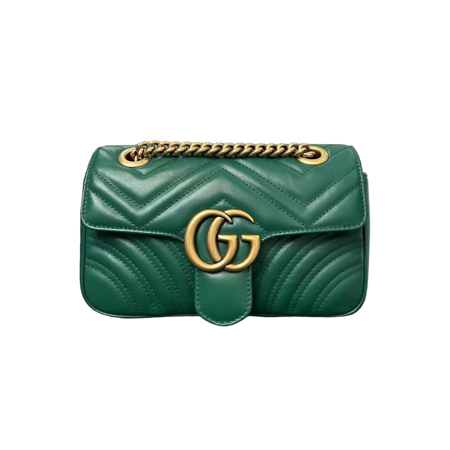 Gucci Chain Leather Shoulder Bag