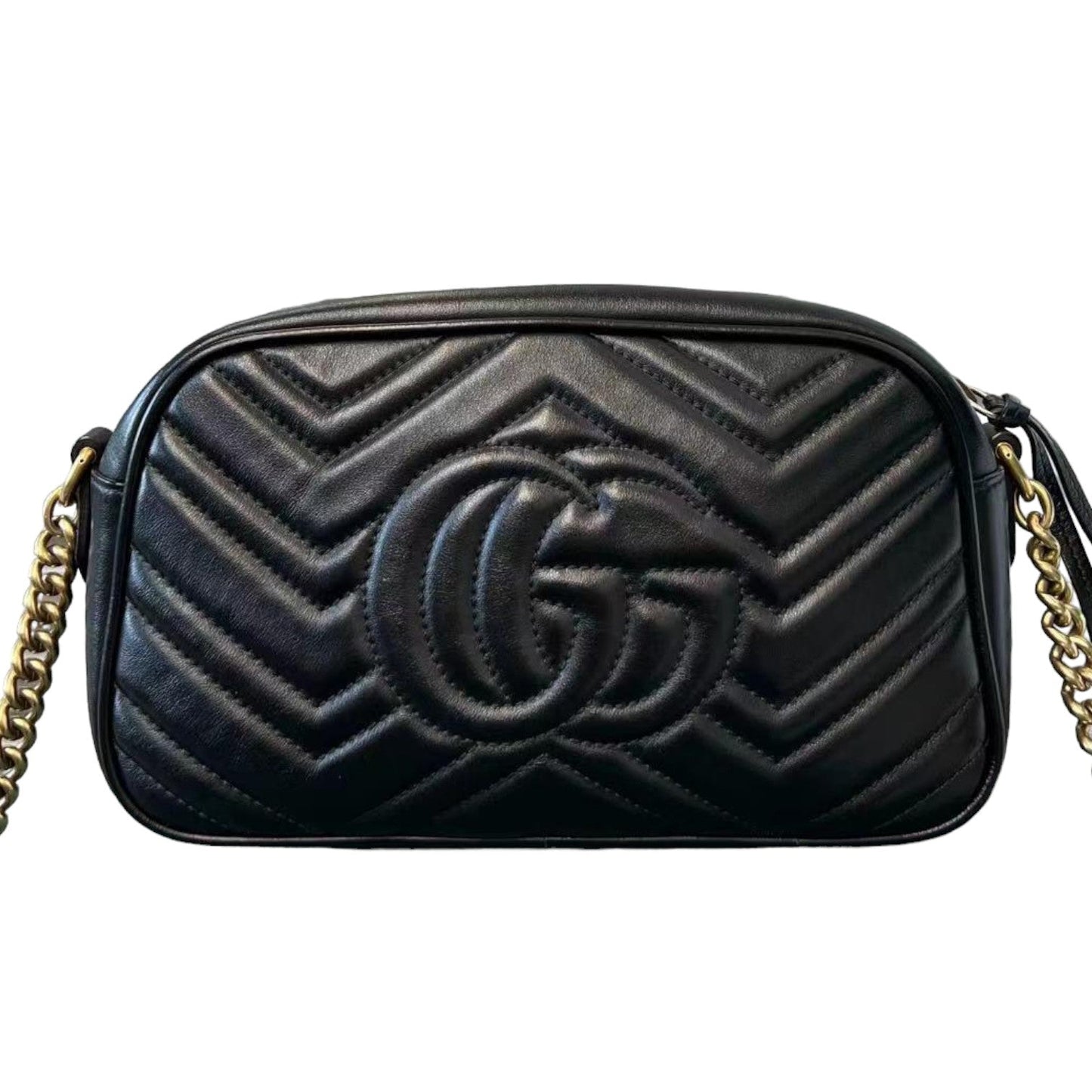 Gucci Chain Leather Crossbody