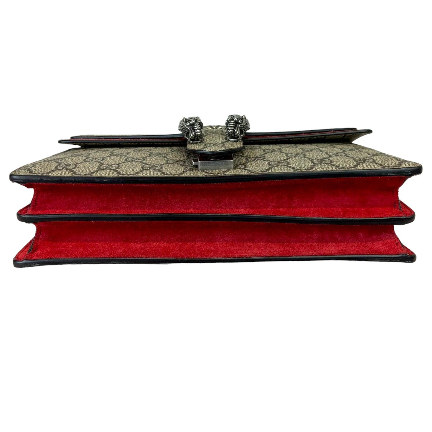 Gucci Monogram Chain Leather Shoulder Bag