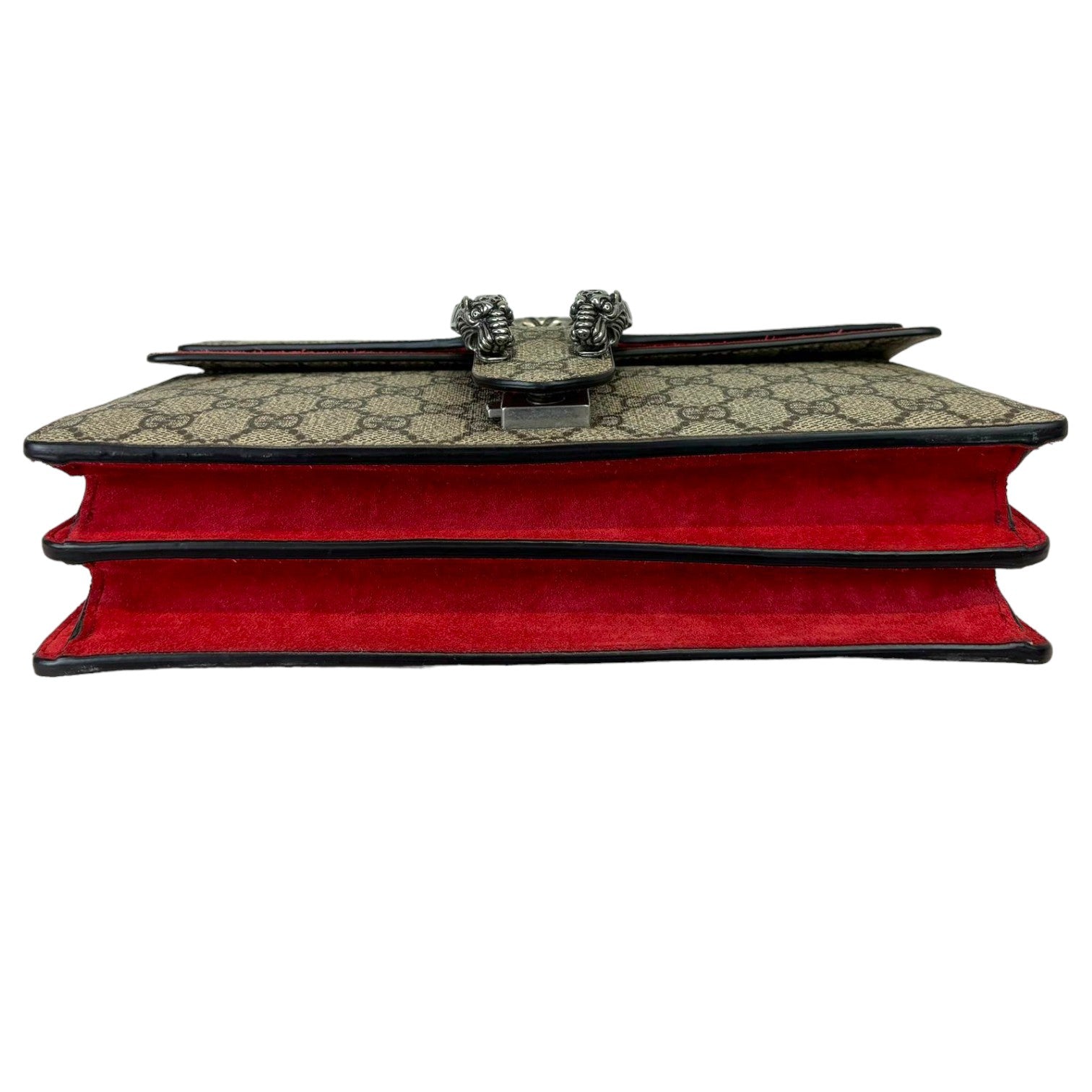 Gucci Monogram Chain Leather Shoulder Bag
