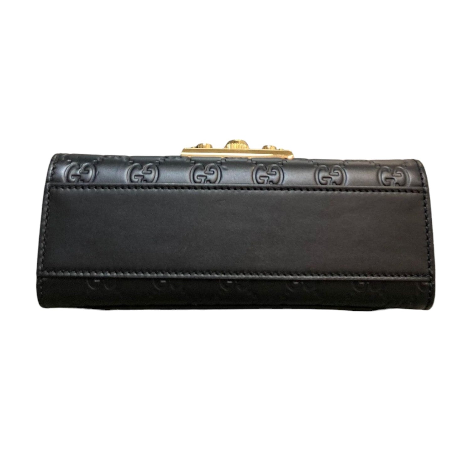 Gucci Monogram Chain Leather Shoulder Bag