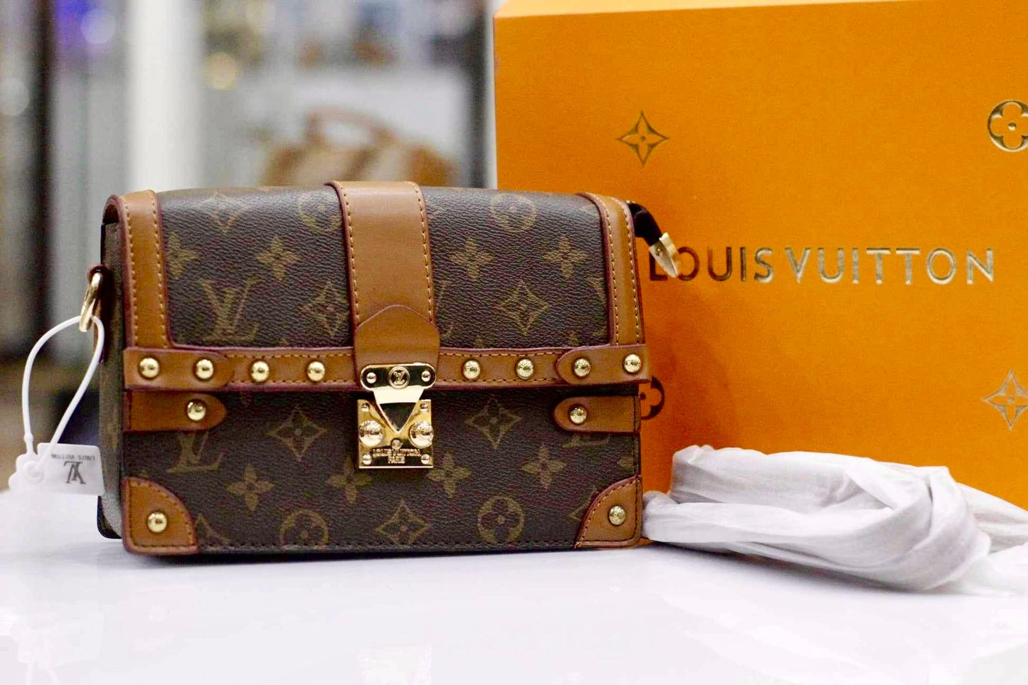 Louis Vuitton Crossbody Bag  Premium Quality & Timeless Elegance (Brown)